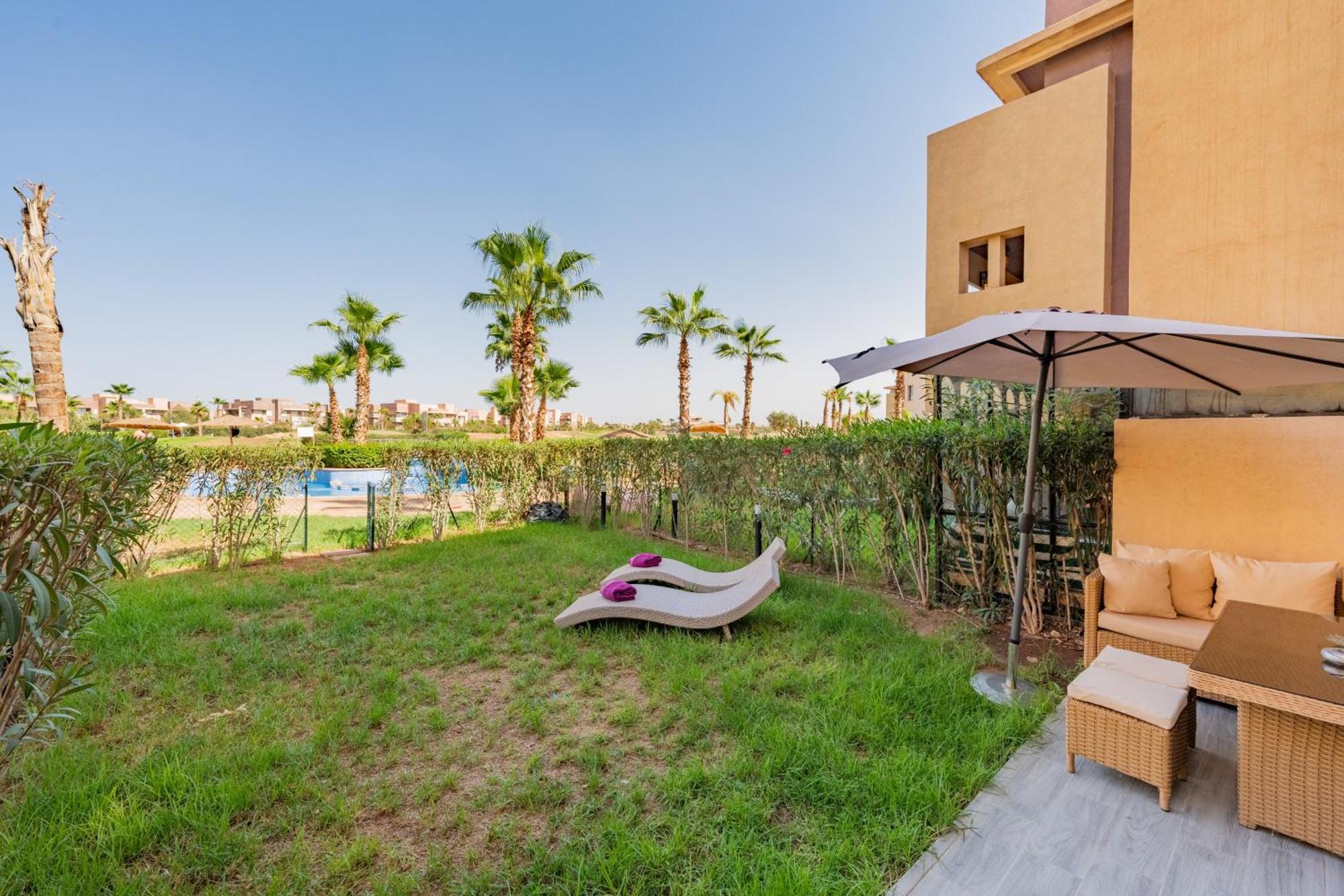 Relax Front Of Pool - Golf- Fiber Optic Apartamento Marrakesh