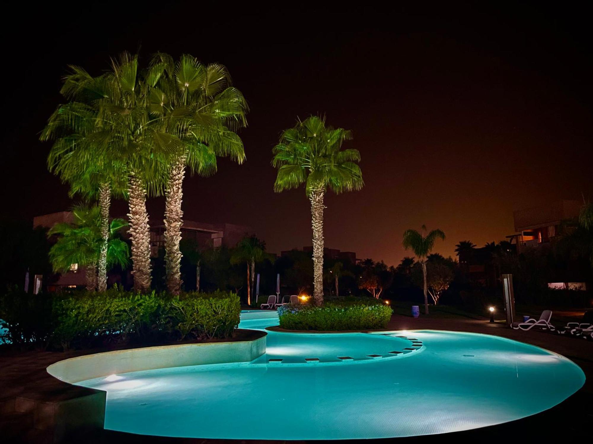 Luxurious At Prestigia Golf Marrakech With Golf Course, Pool, And Breathtaking Atlas Mountains View