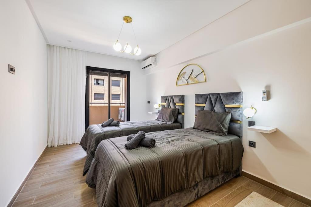 Family Palmeraie Gate With Pool Apartment