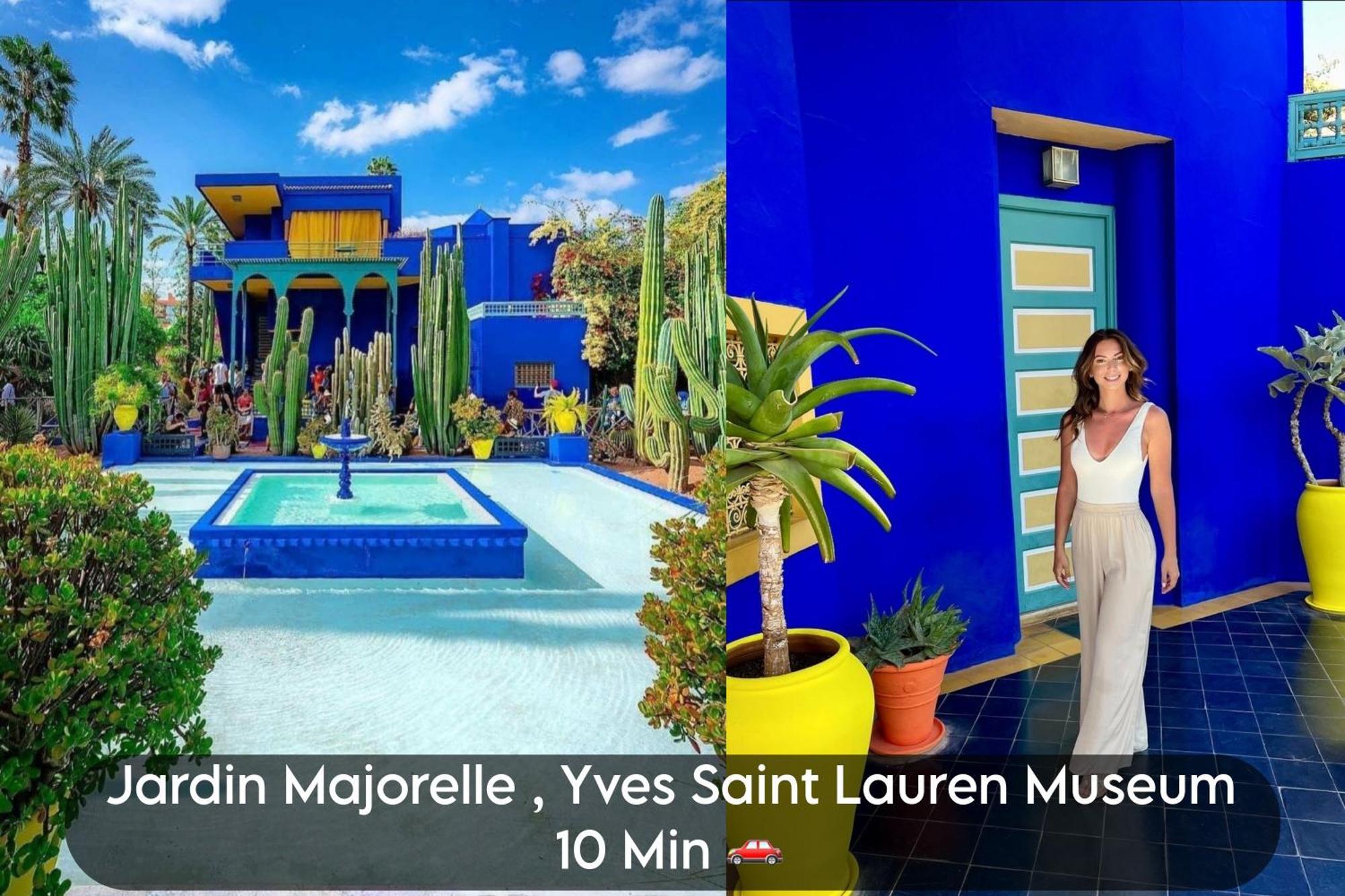 Apartamento Oranger Family House Center, Private Large House, Terasse Garden View, Free Parking Marrakesh