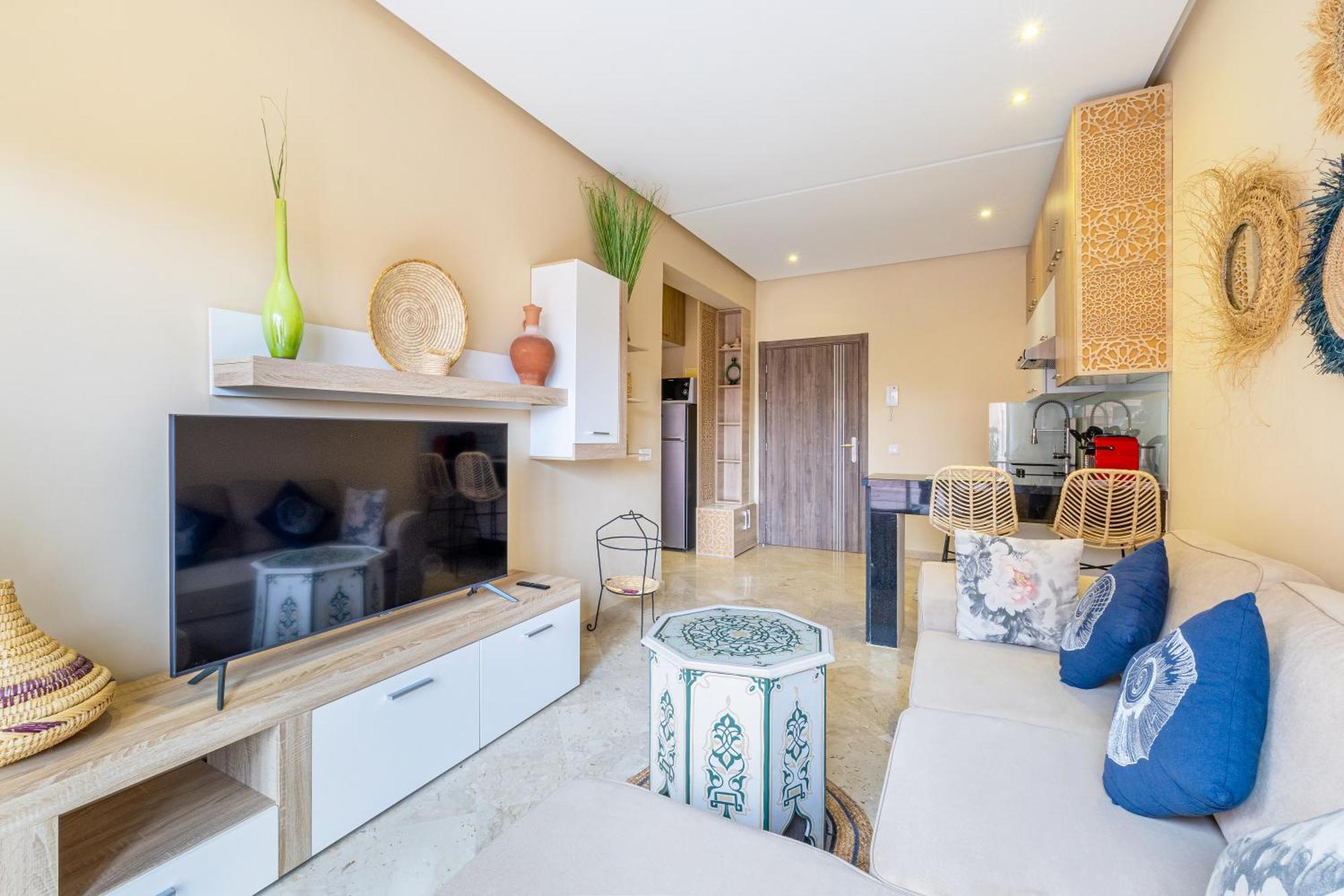 Apartamento Elegant Et Securise Au Centre De Marrakech *