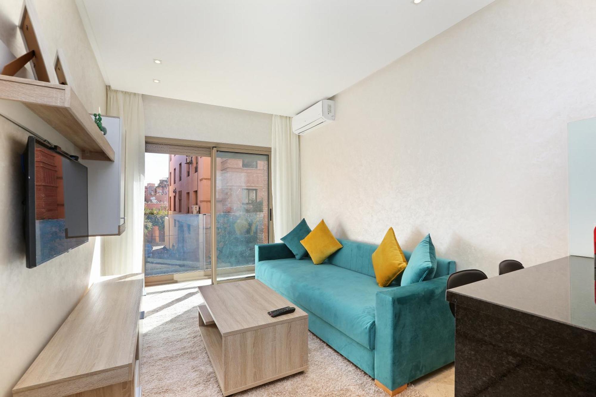 Appartement Elegant Et Securise Au Centre De Marrakech Marrakesh