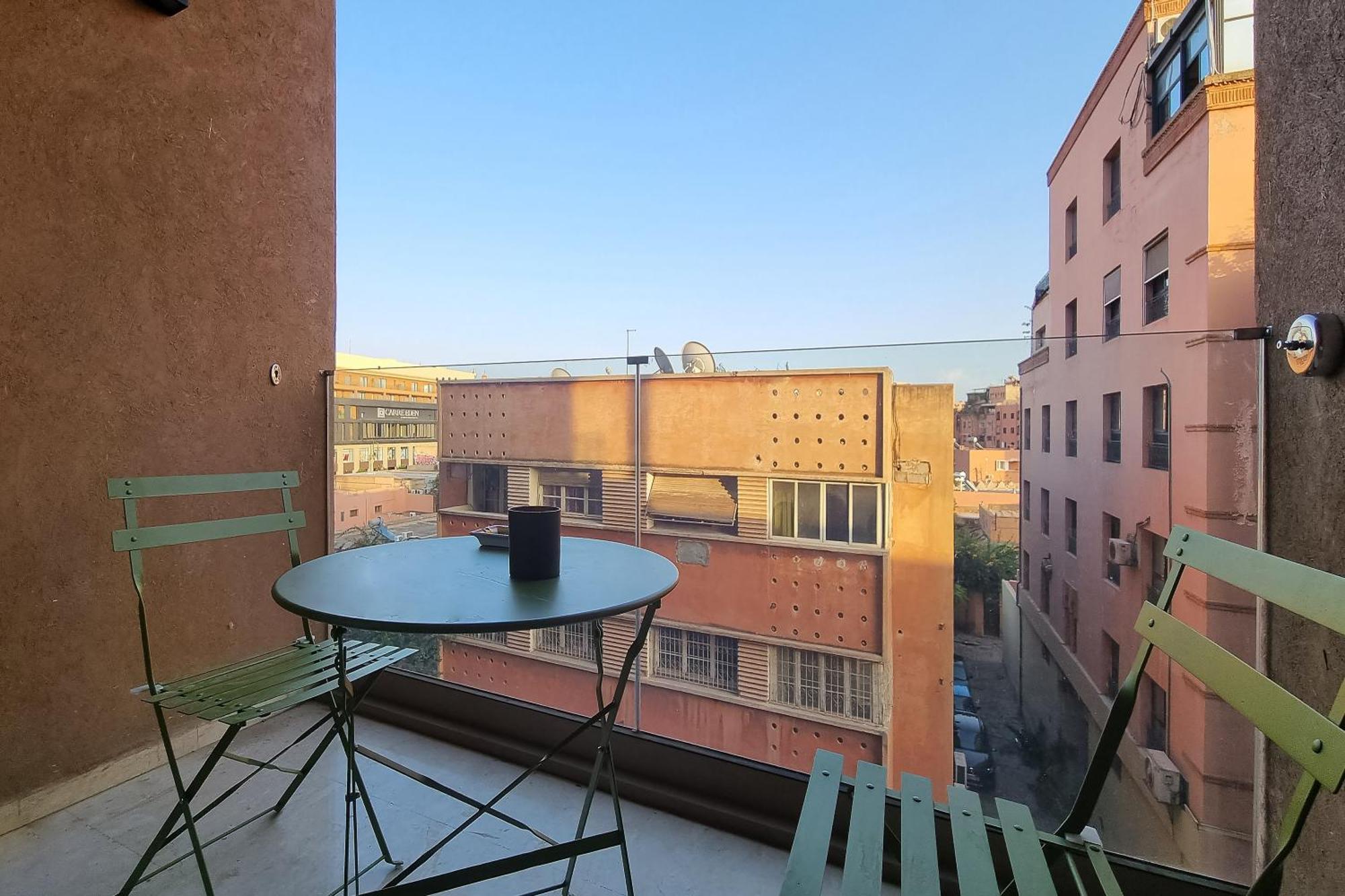 Appartement Elegant Et Securise Au Centre De Marrakech