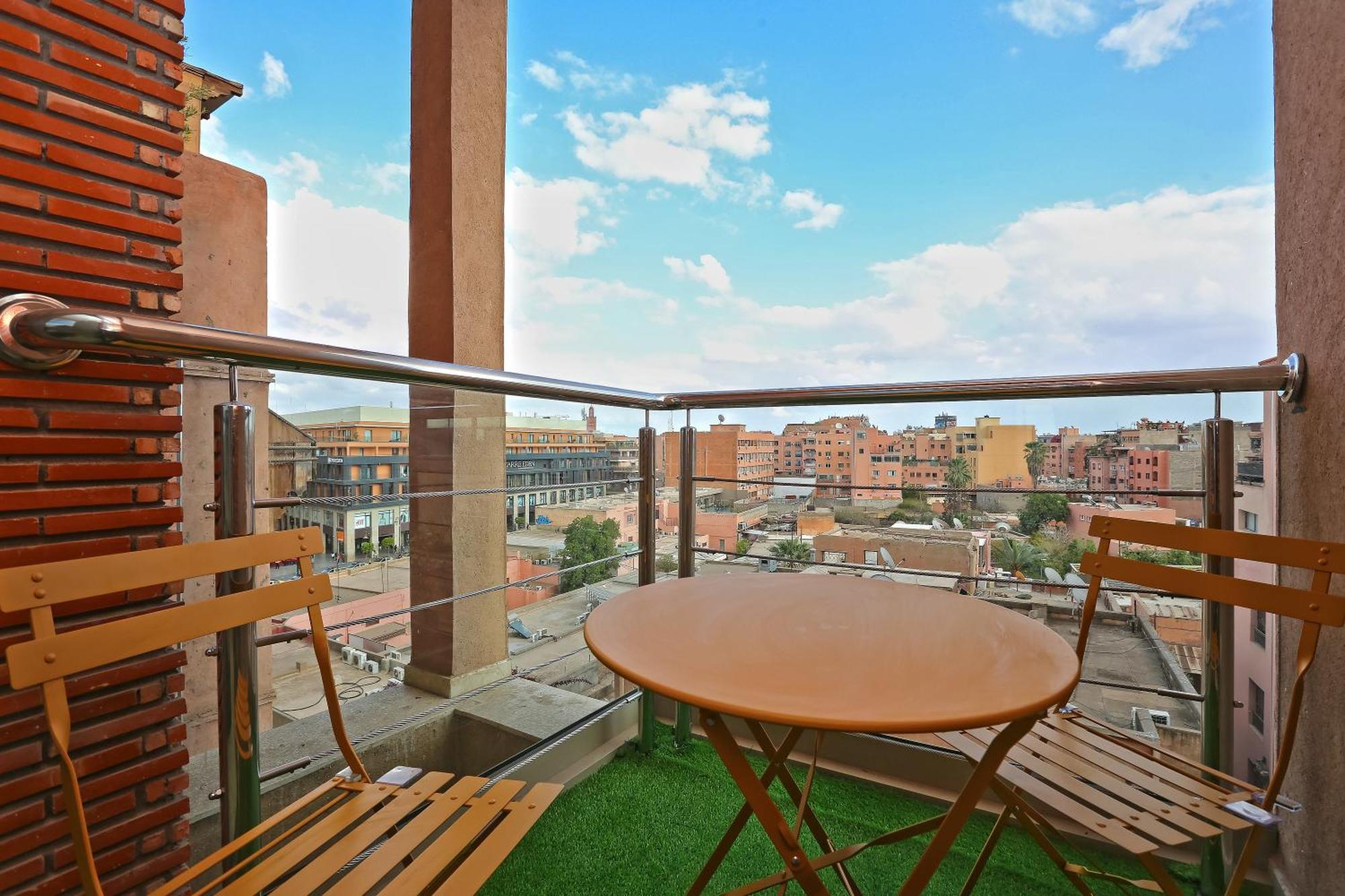 Elegant Et Securise Au Centre De Marrakech Appartement *