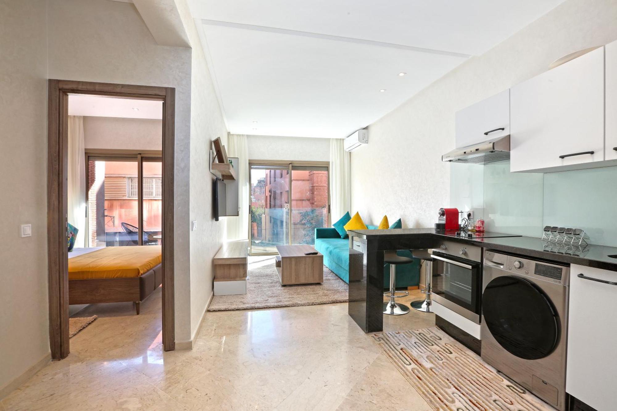 Elegant Et Securise Au Centre De Marrakech Appartement Marrakesh