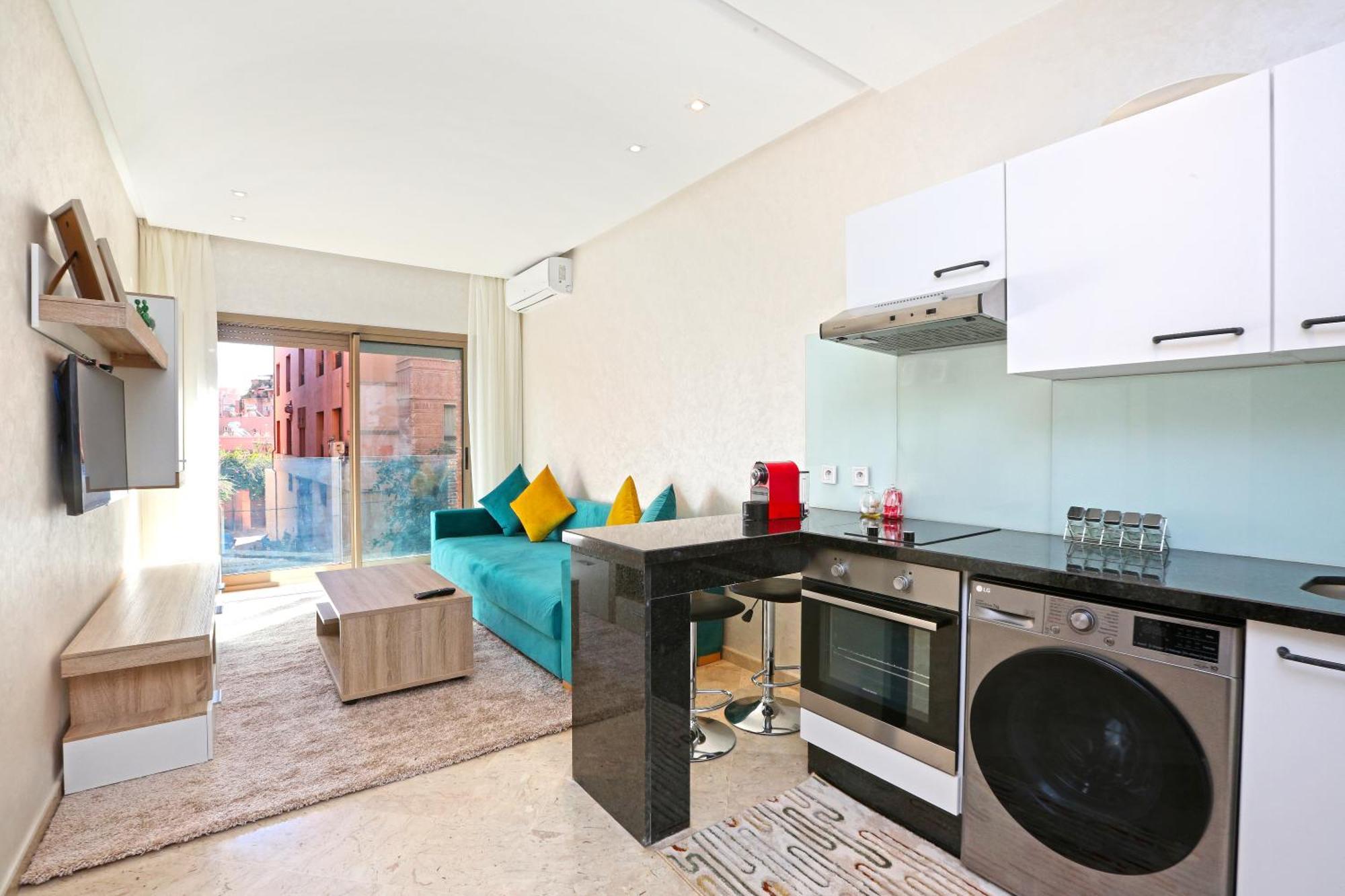 Apartamento Elegant Et Securise Au Centre De Marrakech Marrakesh