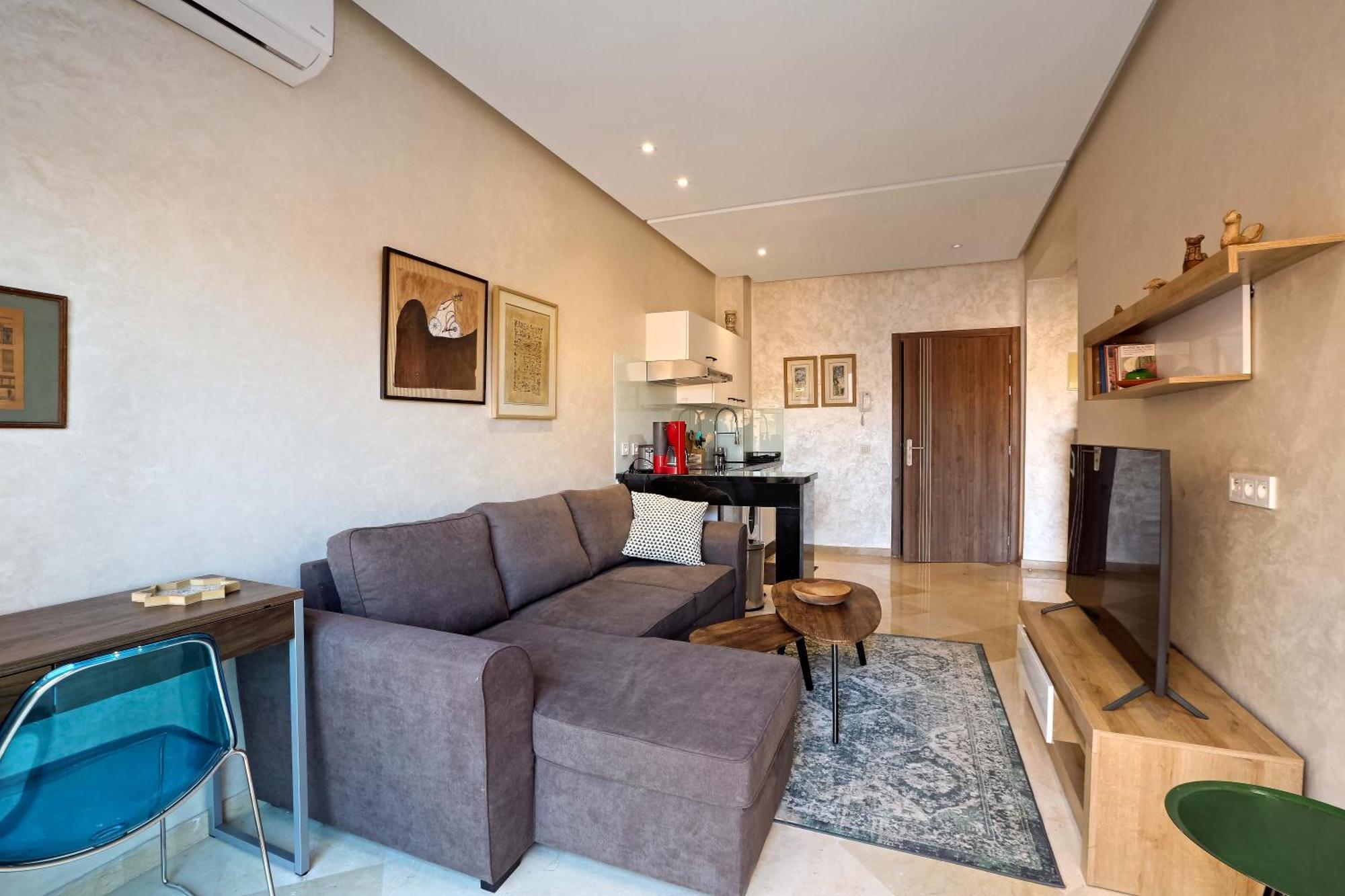 Elegant Et Securise Au Centre De Marrakech Appartement