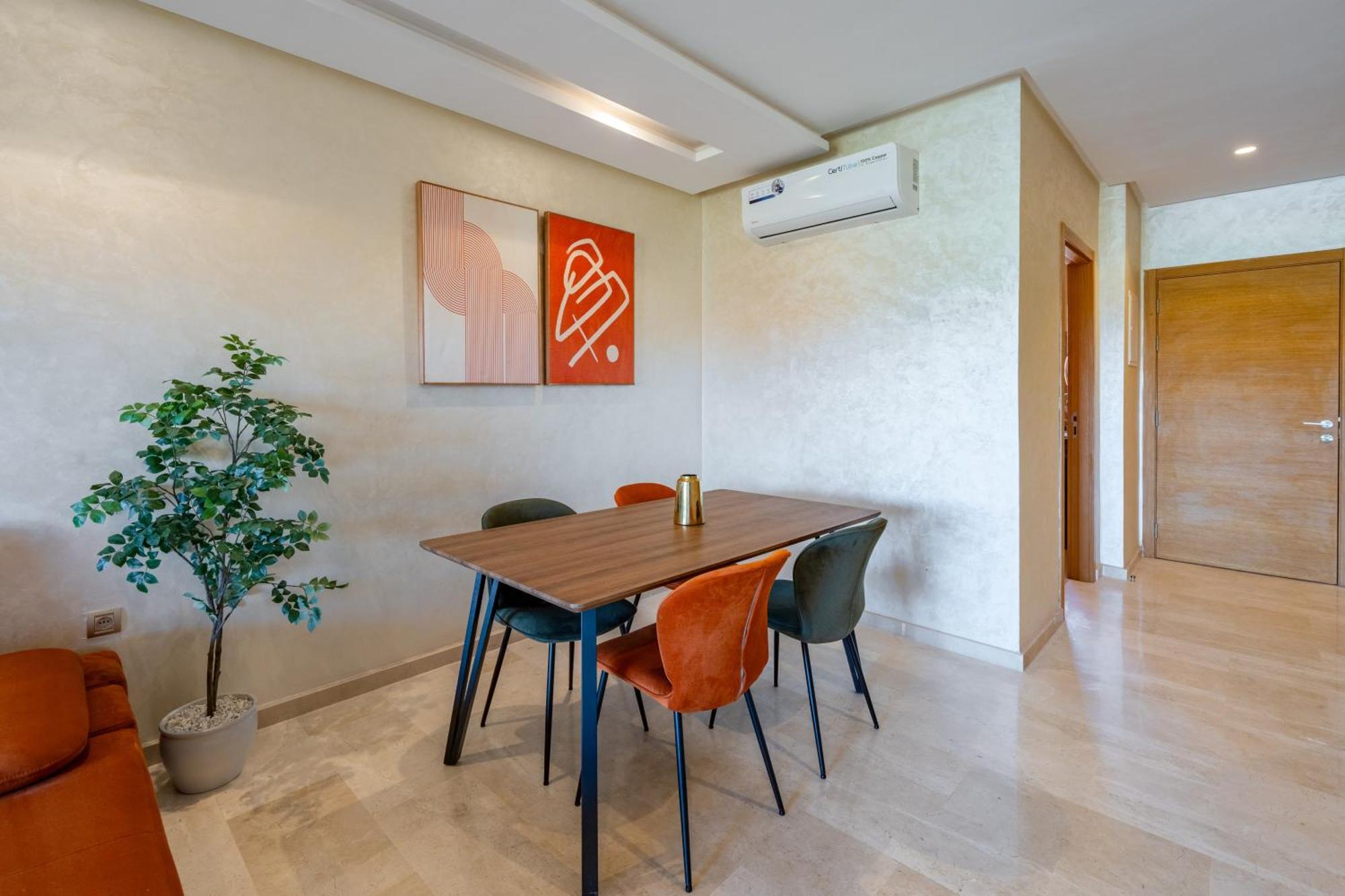 2bedrooms In Prestigia - Very Well Equipped With View Marrakesh