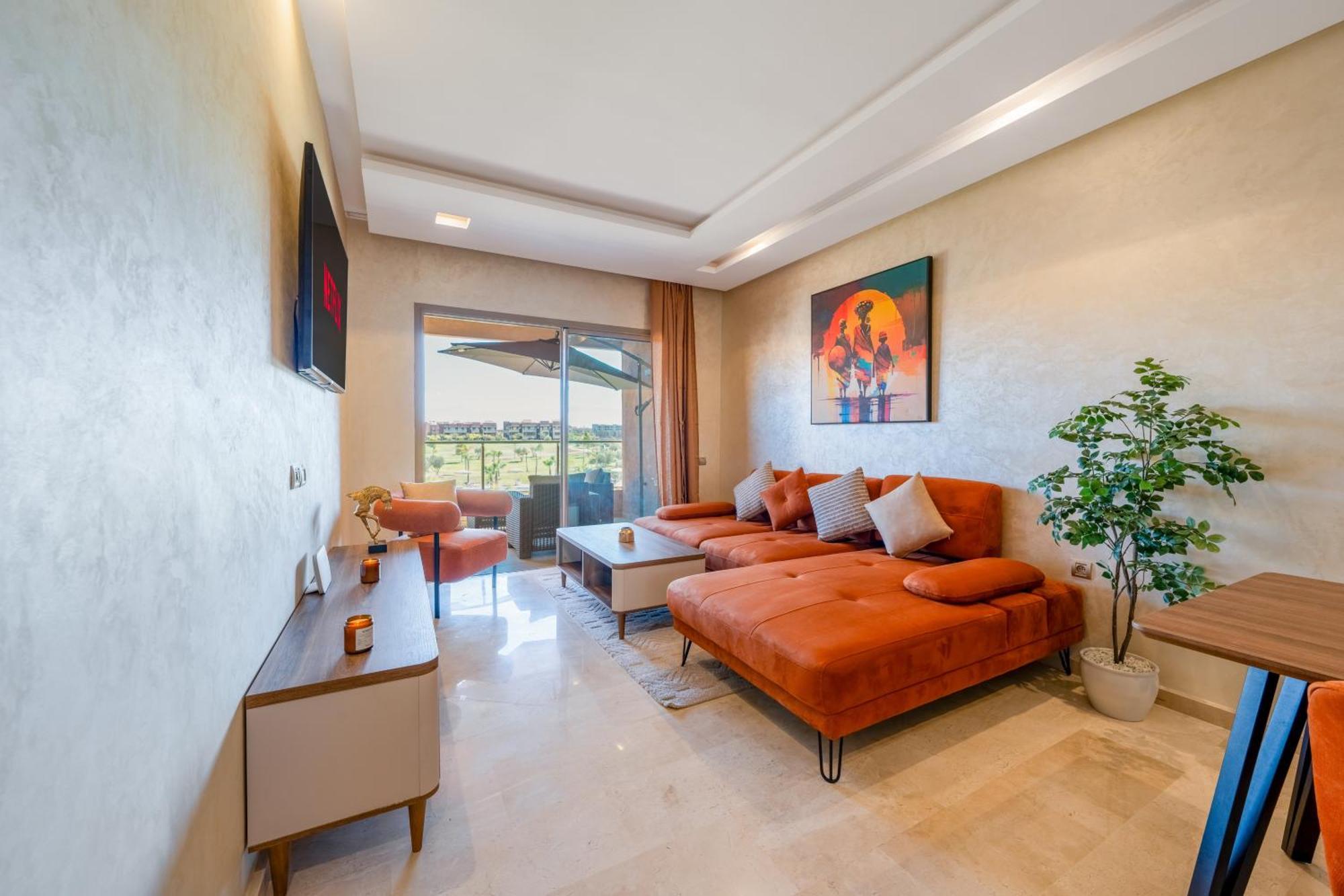 2bedrooms In Prestigia - Very Well Equipped With View Marrakesh