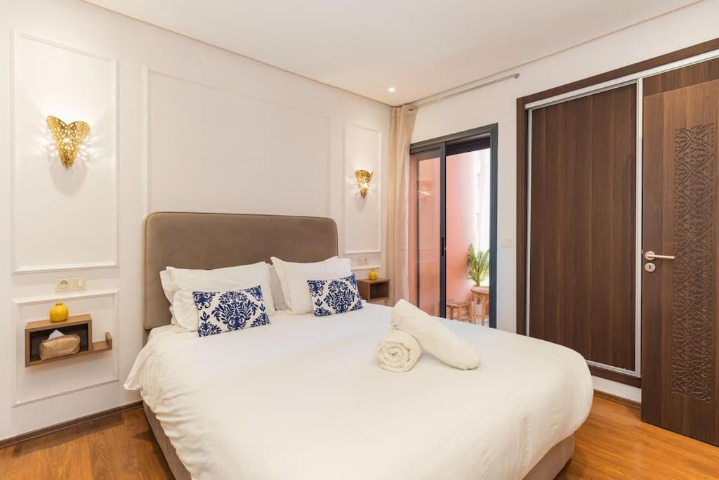 Apartment Luxury And Healthy Designed With Pool Marrakesh
