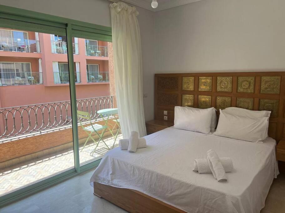 Apartamento Bel Meuble Avec Piscine, L'hivernage A Marrakech
