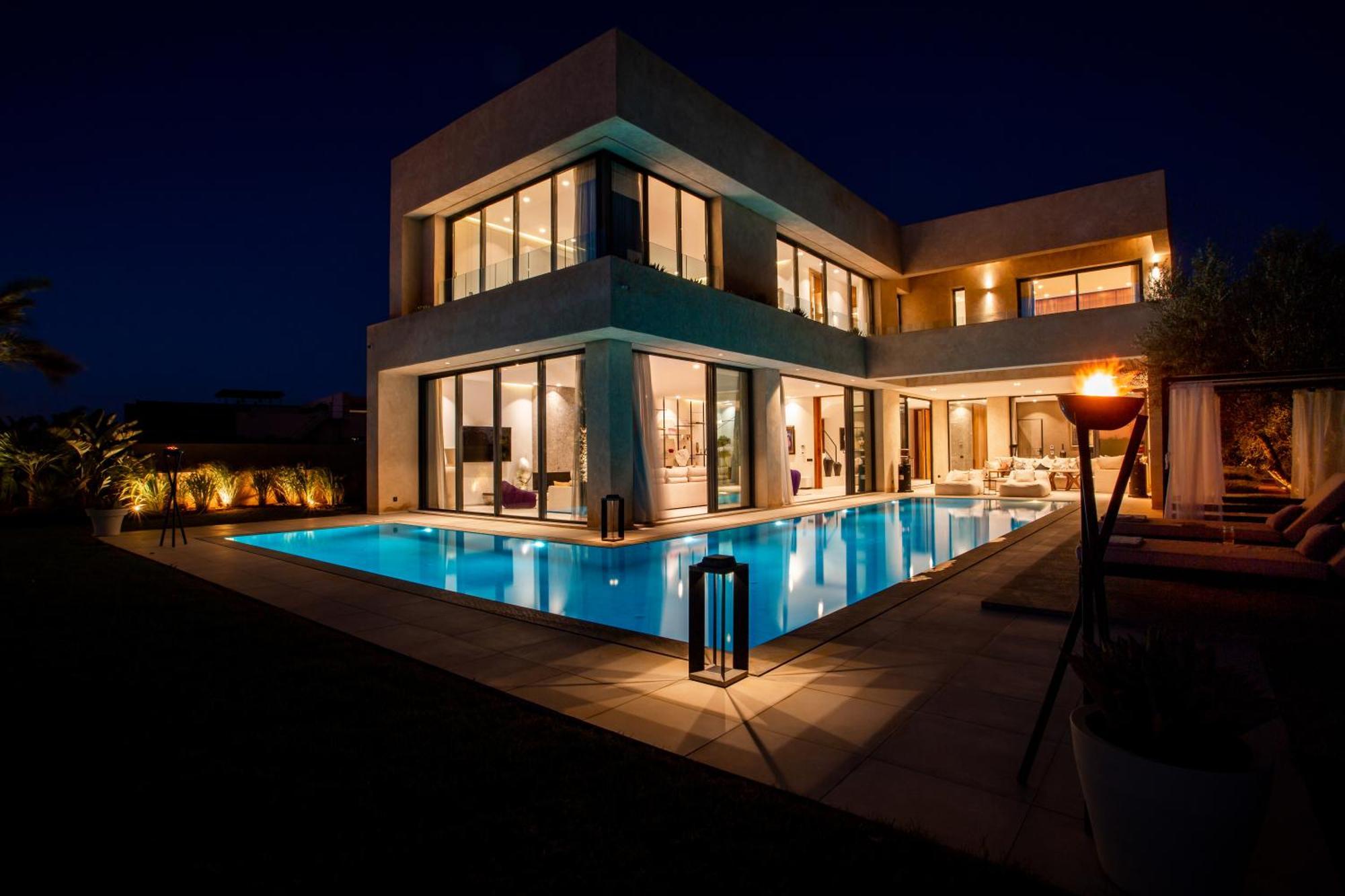 Luxury Amelkis Golf Villa Marrakesh