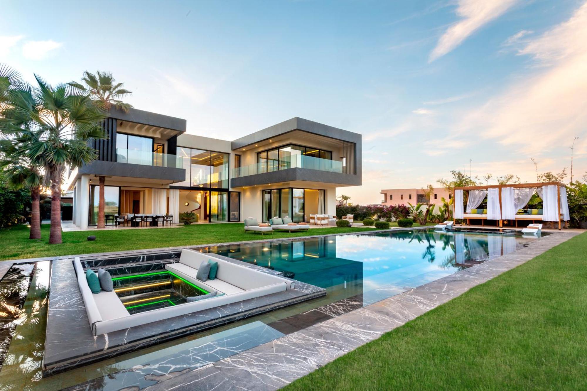 Luxury Amelkis Golf Villa Marrakesh