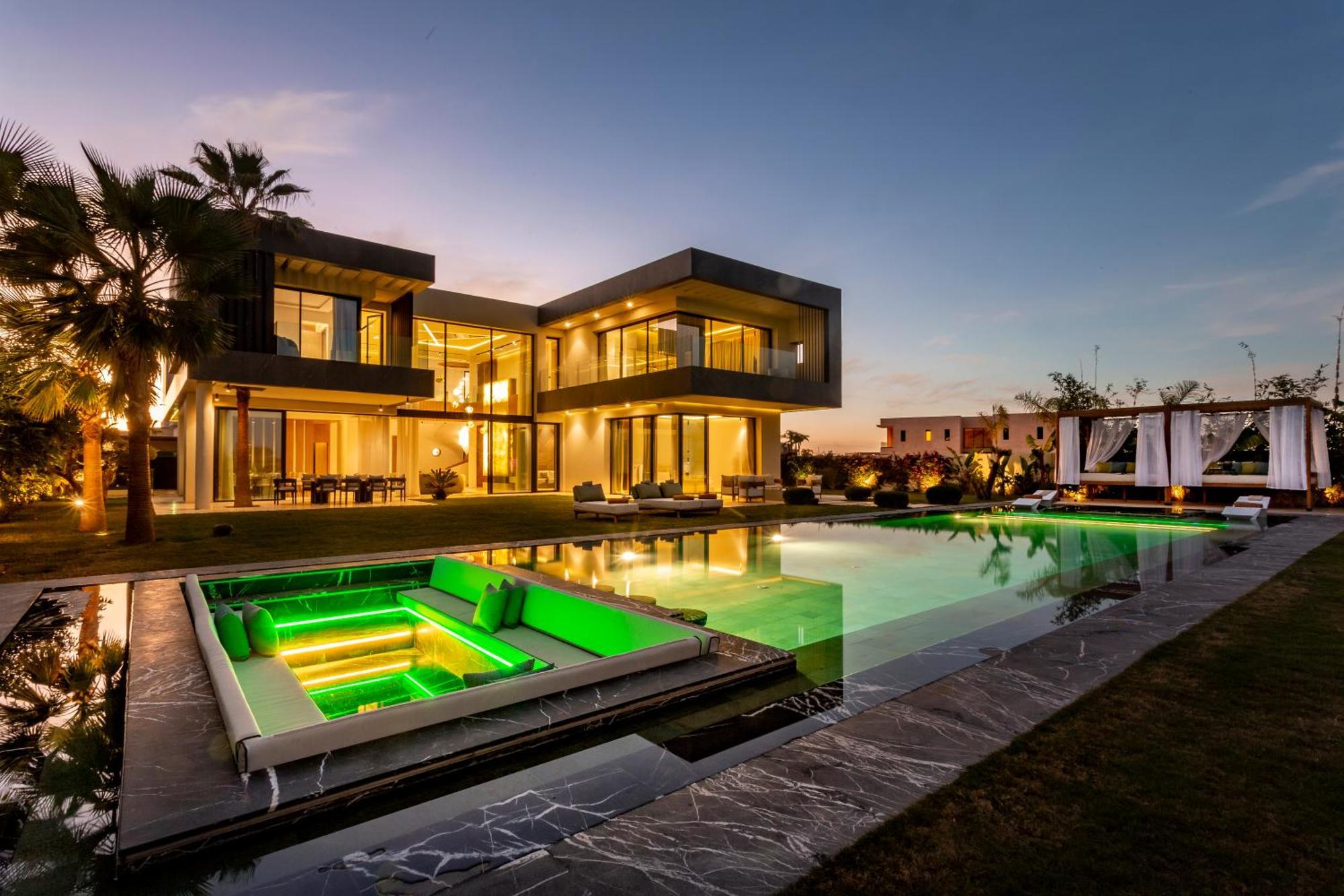 Luxury Amelkis Golf Villa Marrakesh