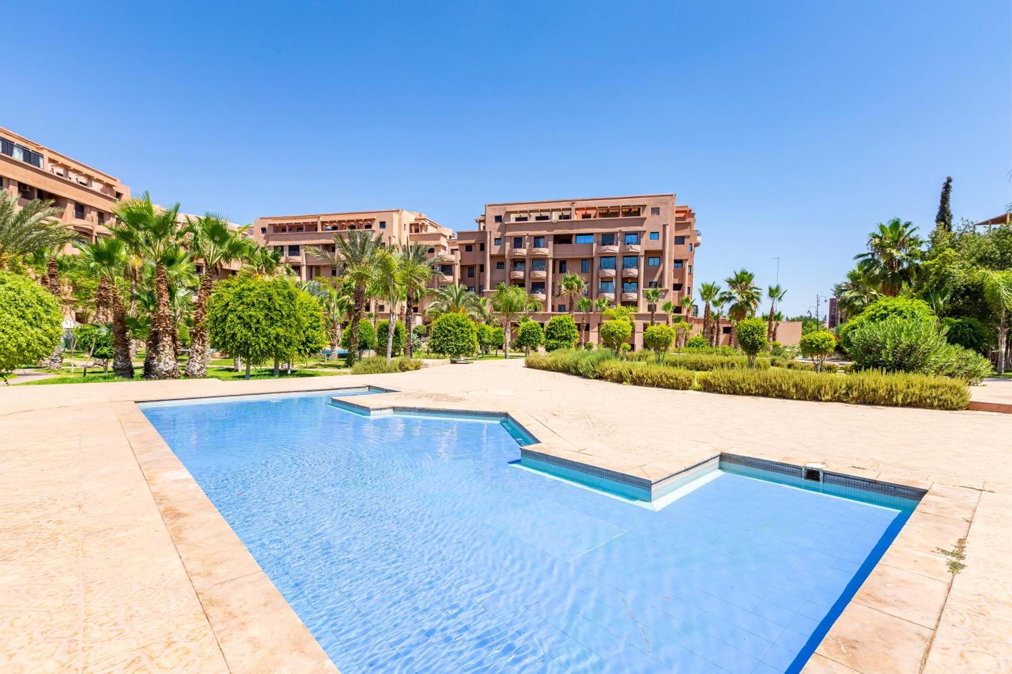 Apartment Luxurious Facing Pestana Cr7 On M Avenue - Premium In Marrakech
