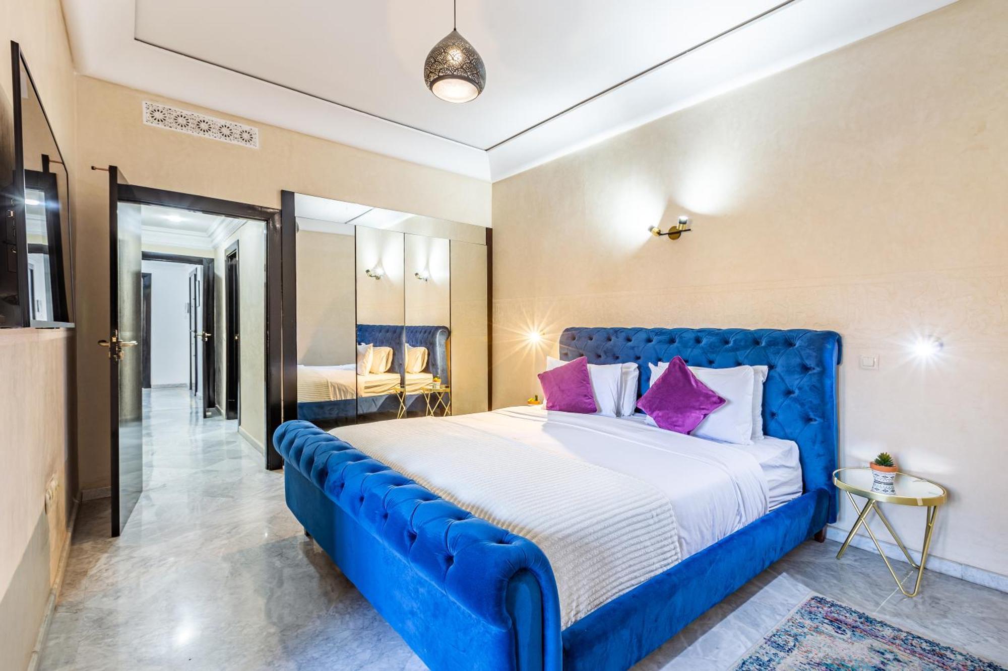 Luxurious Facing Pestana Cr7 On M Avenue - Premium In Marrakech Apartment *