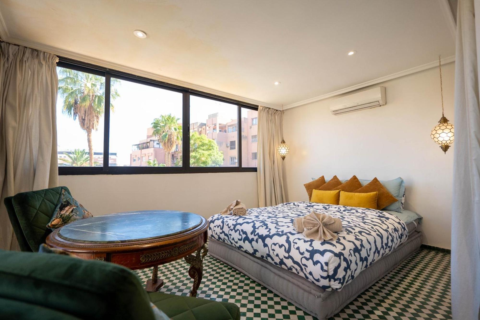 Appartement Elegant Avec Terrasse Au Coeur Gueliz