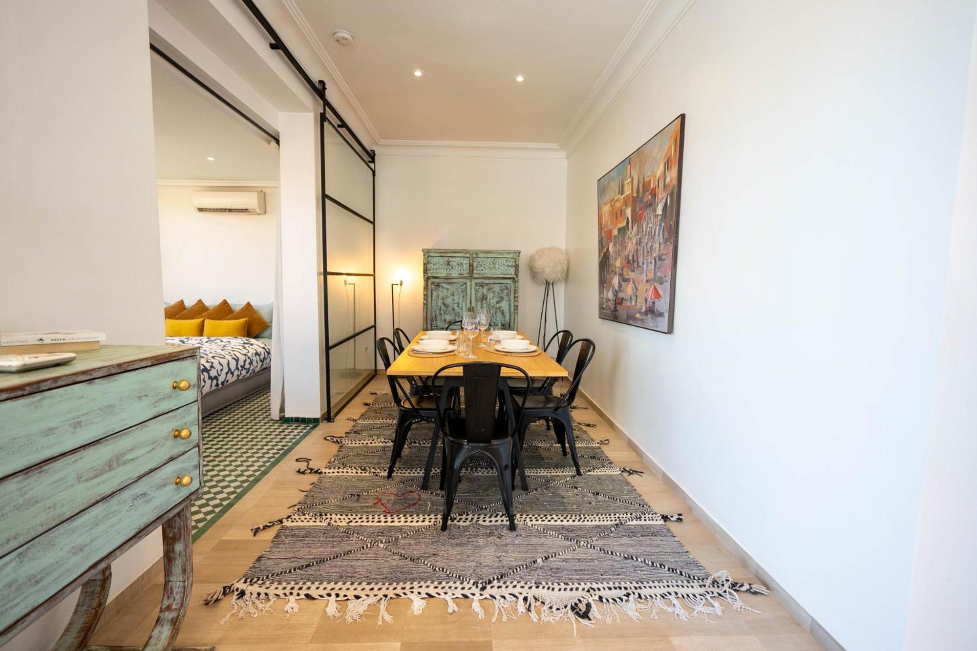Elegant Avec Terrasse Au Coeur Gueliz Appartement *