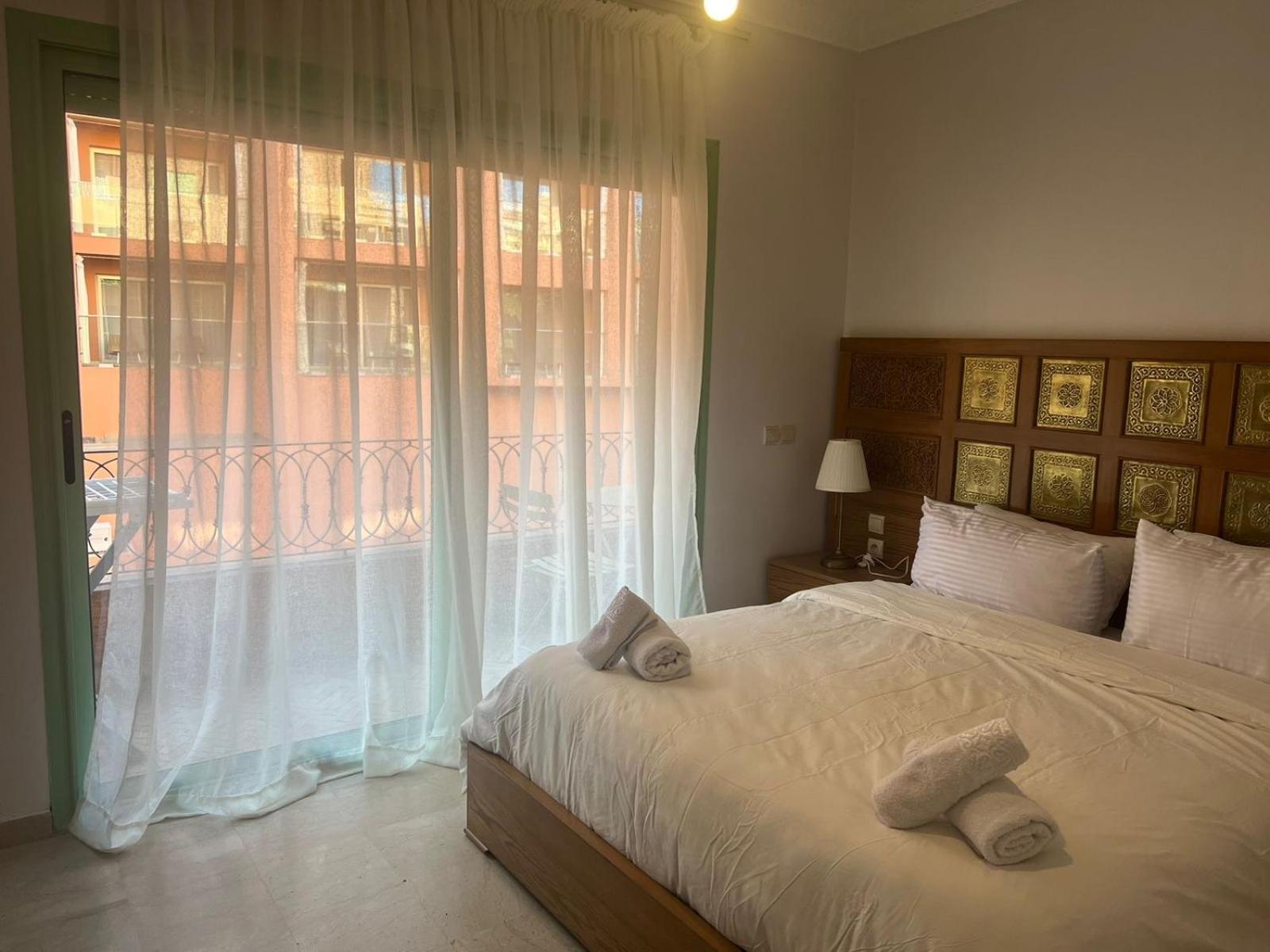 Apartamento Bel Meuble Avec Piscine, L'hivernage A Marrakech *