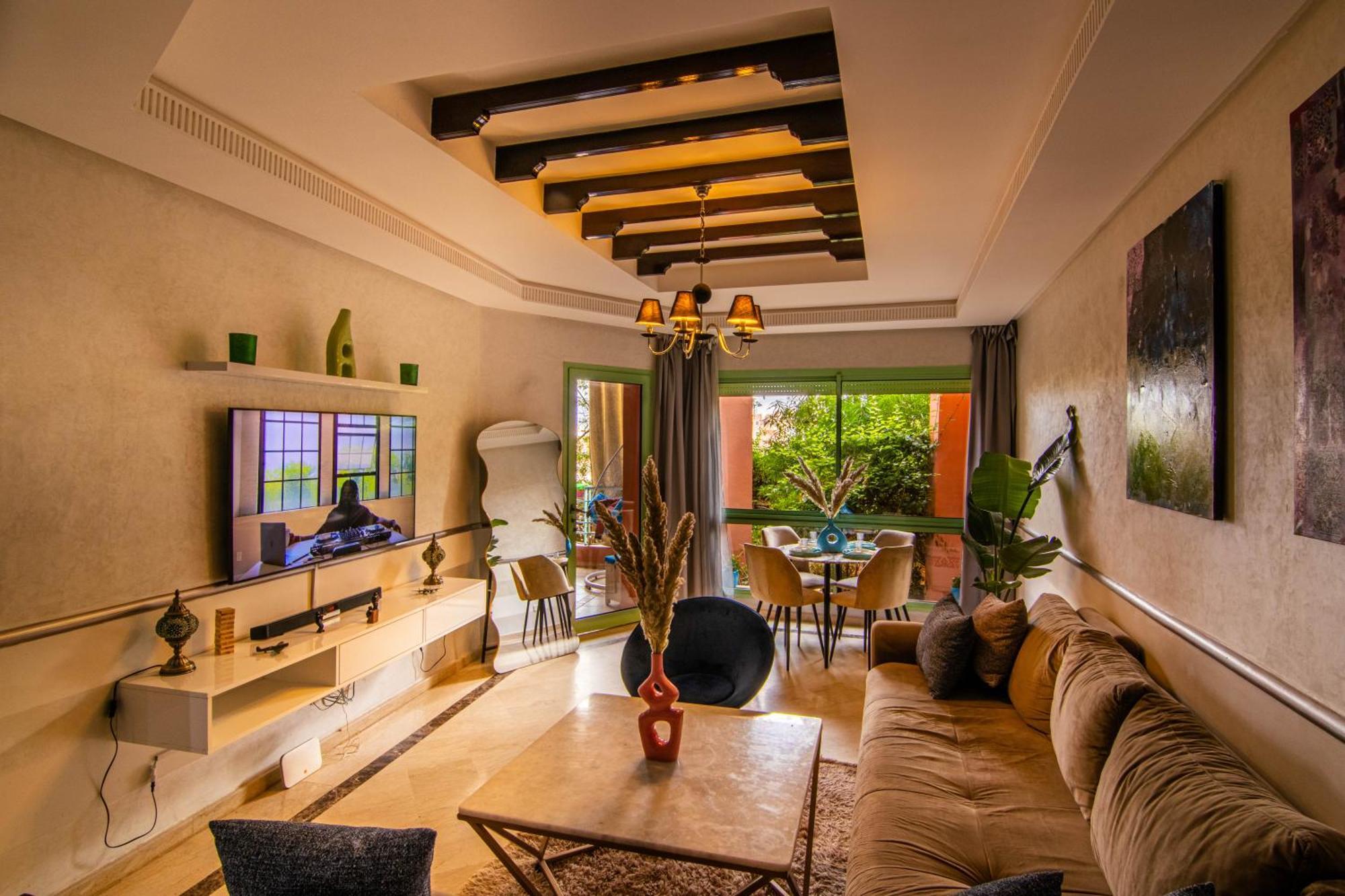 Marrakech Garden Tropical Escape Apartment *