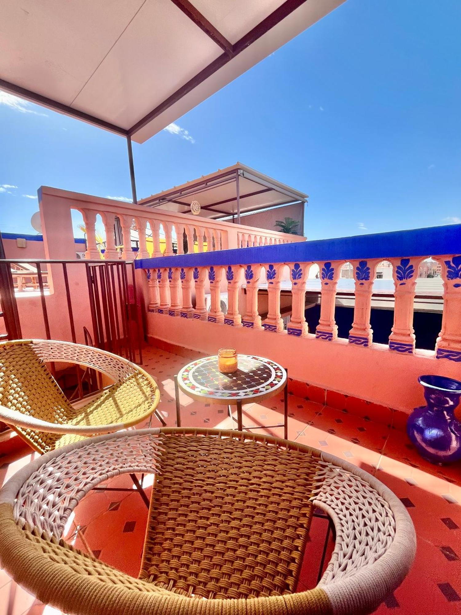 Apartment With Ac, Patio And Rooftop Appartement Climatise Avec Patio Et Toit Terrasse Apartment Marrakesh