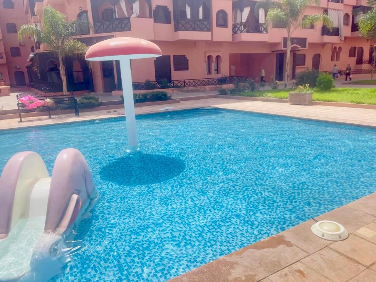 Apartamento Oasi Di Relax Con Terrazza Vista Piscina Marraquexe