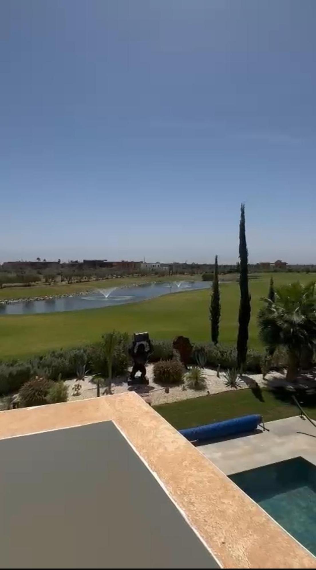 Villa Magnifique Sur Front De Golf Amelkis Marrakesh