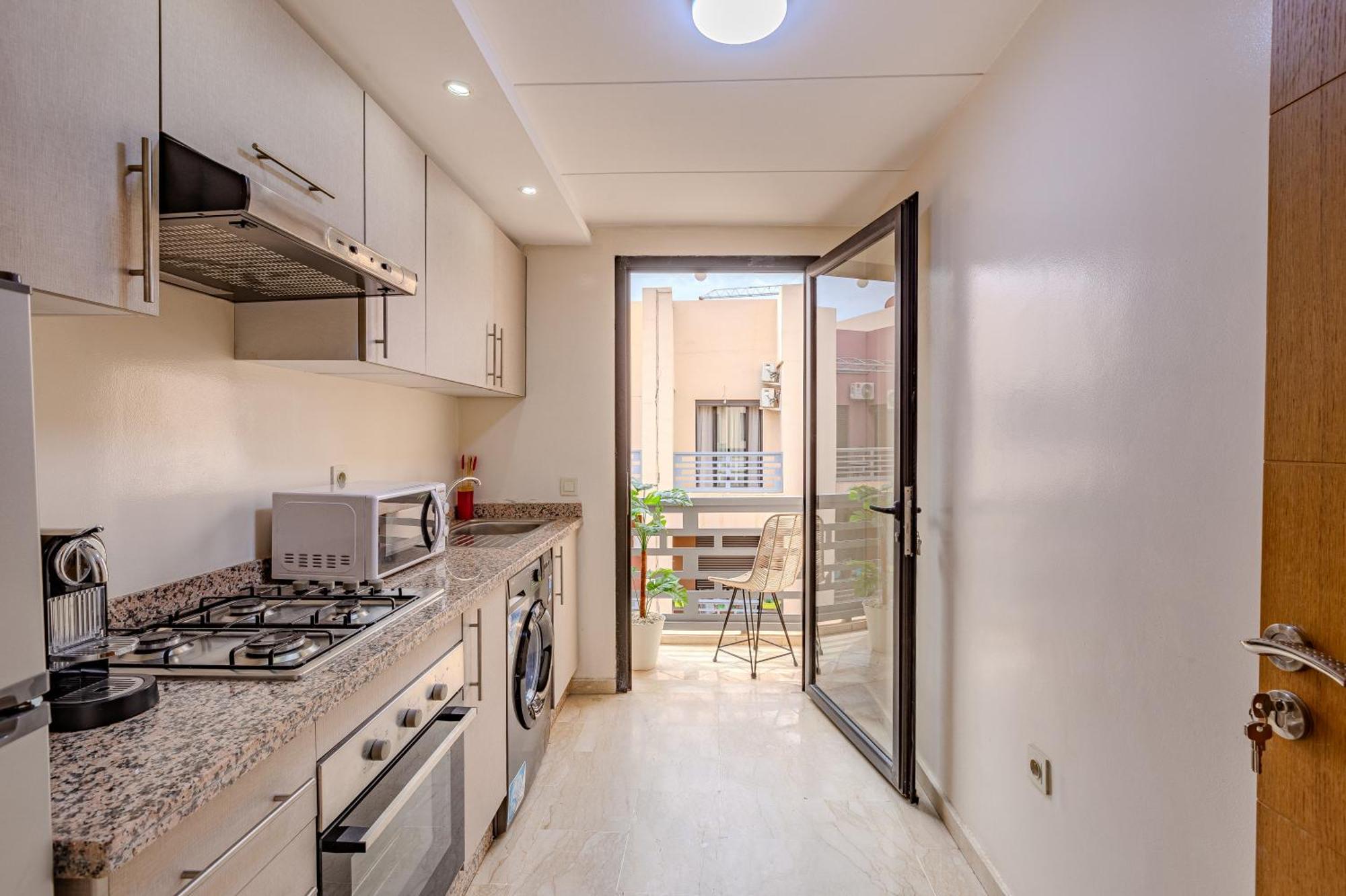 Apartment Gueliz Harmony - Salon Et Marrakech Marrakesh