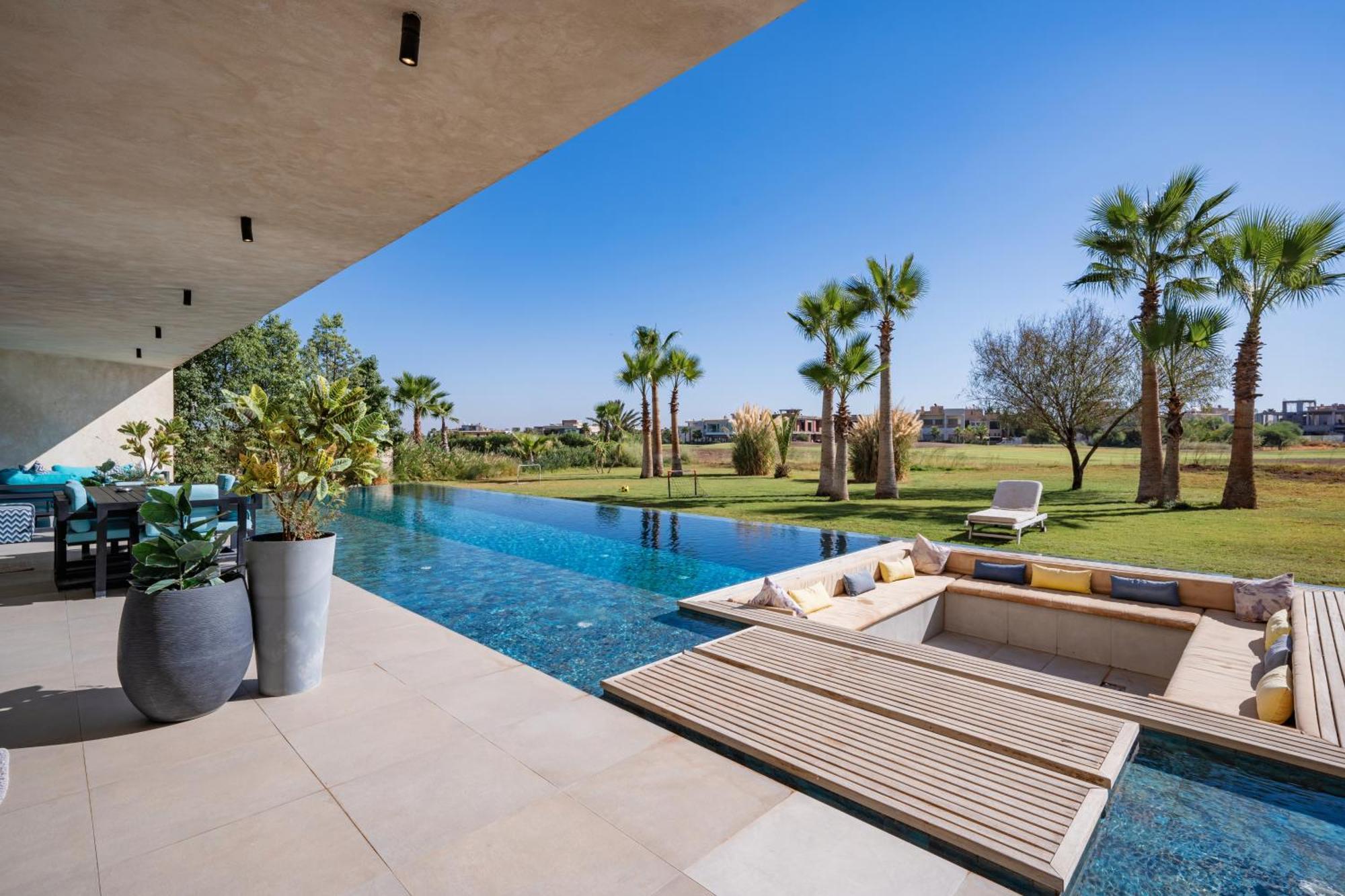 Villa Luxury Front Golf-pool Marrakesh