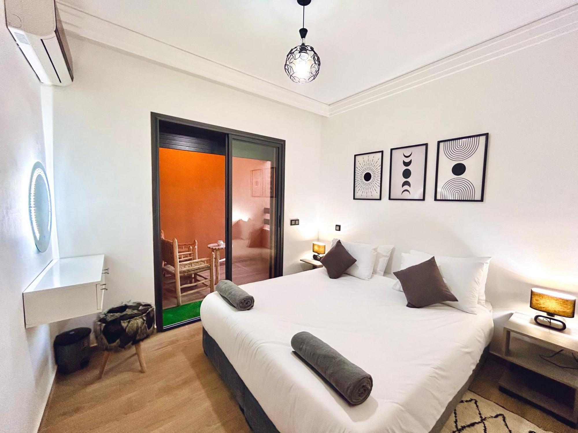 New Proche M Avenue , Swimming Pool , Fibre Optique Wifi , Parking Apartment *