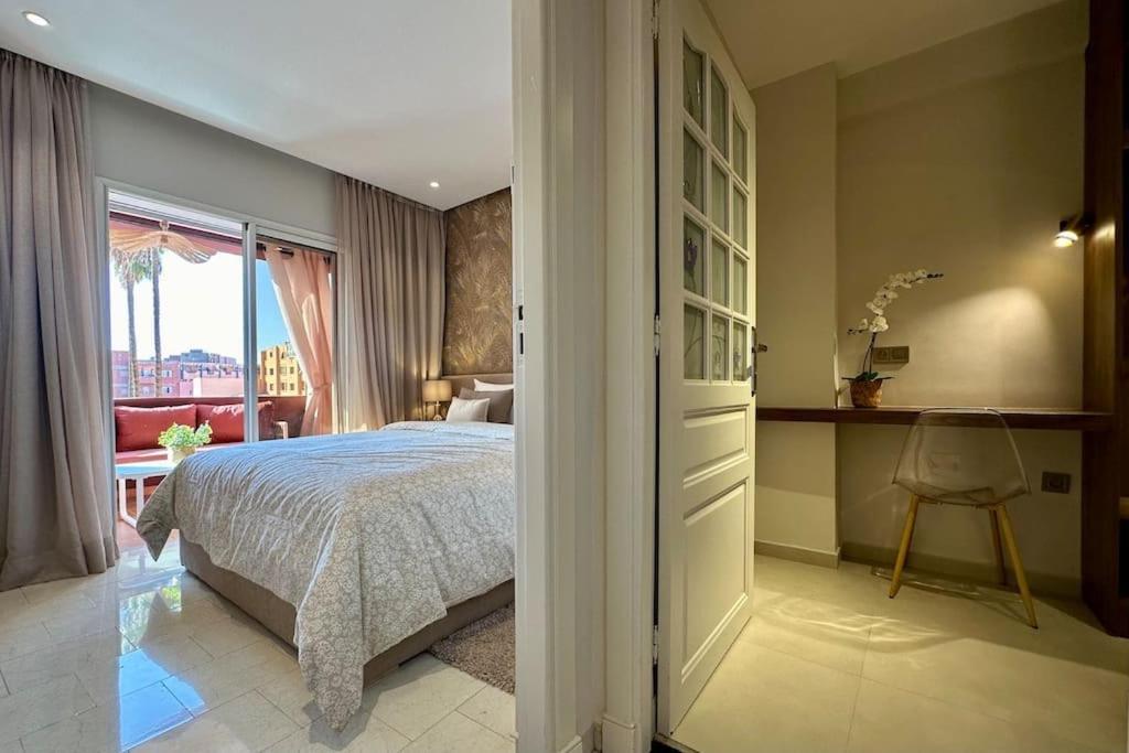 Gueliz With Pool And Terrace Appartement