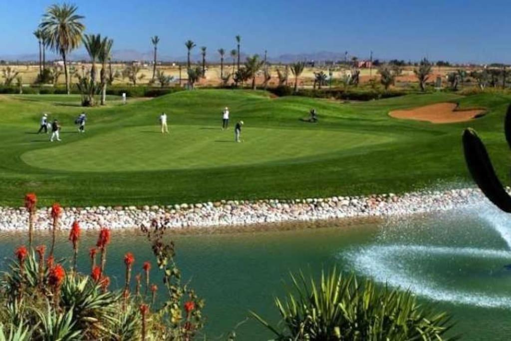 Blanca Au Golf De Noria, Piscine Chauffee Villa Marrakesh