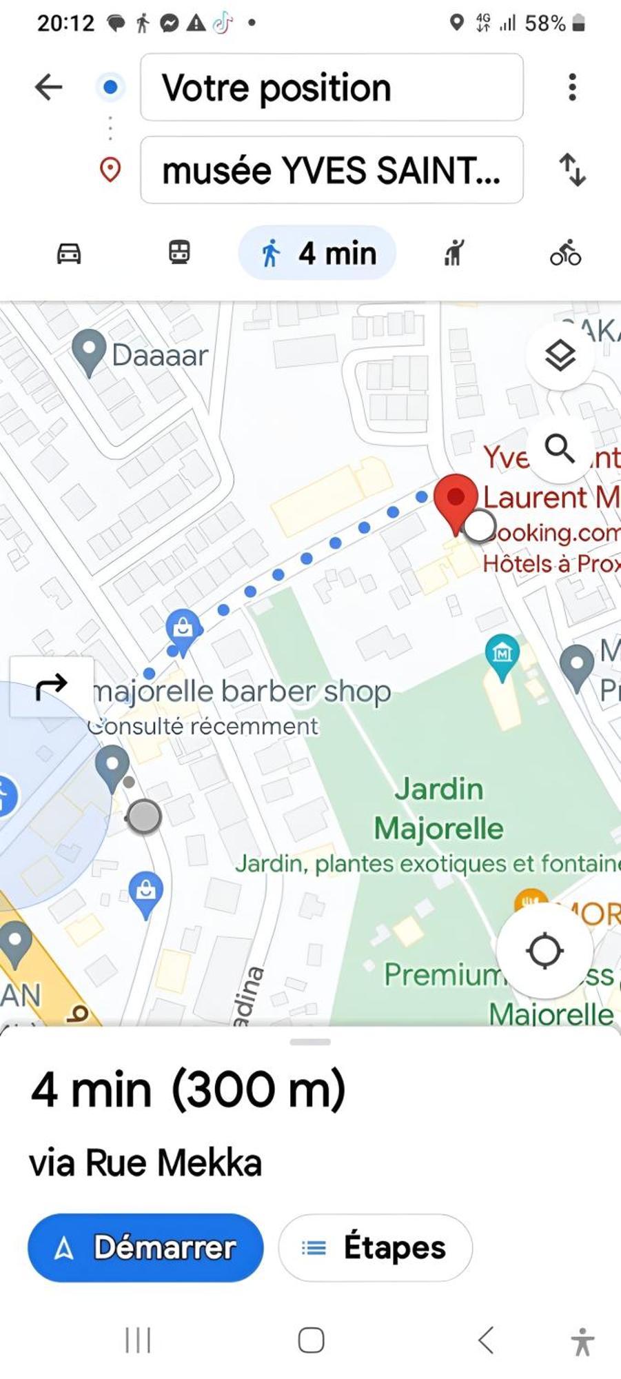 Duplex Raffine Avec Terrasse Verdoyante Et Vegetal - A 300m Du Jardin Majorelle Et Musee Yves Saint Laurent - Netflix Et Iptv