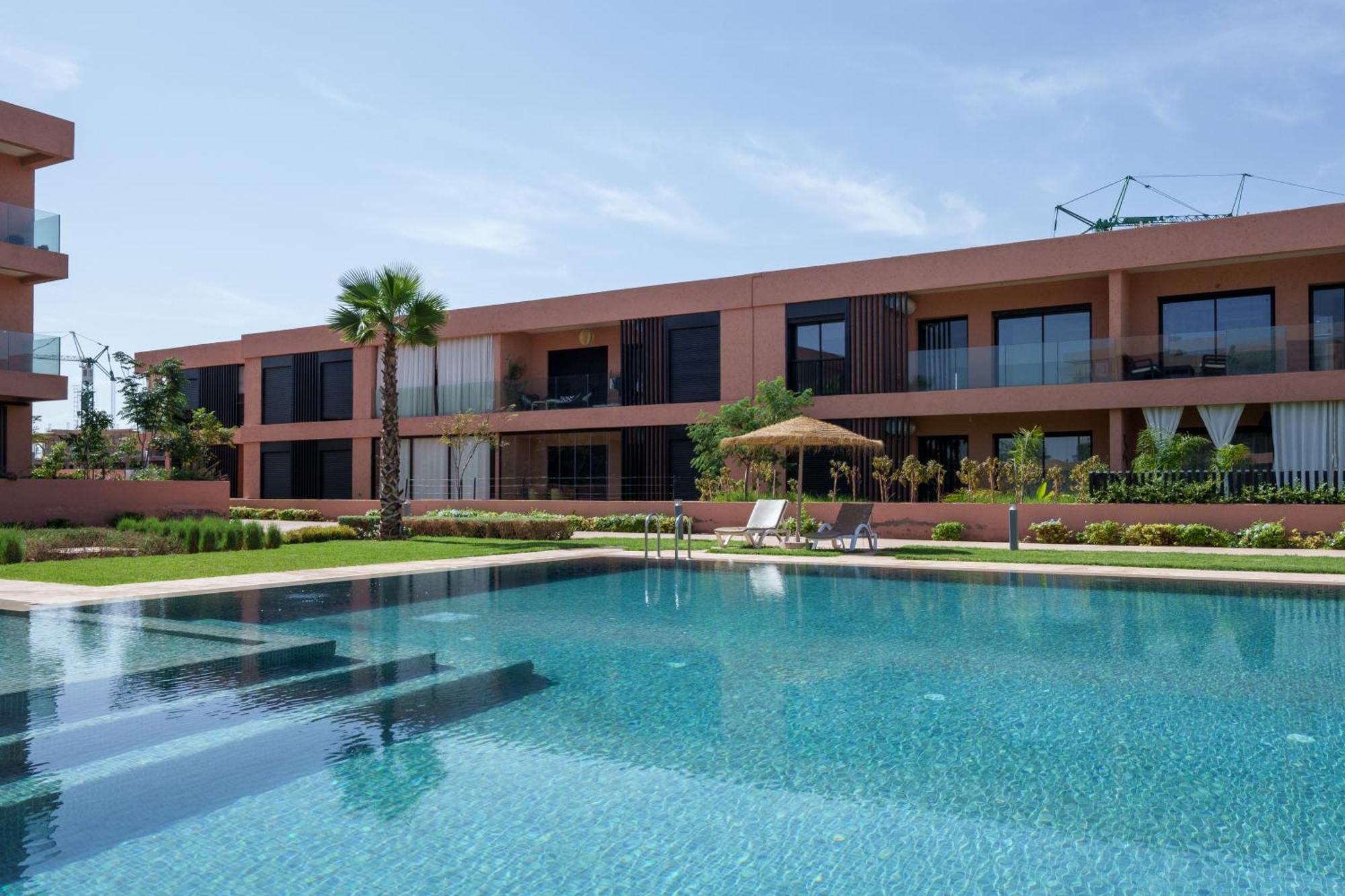Apartment Elegance And Serenity At Noria Golf And Pool View Marrakesh