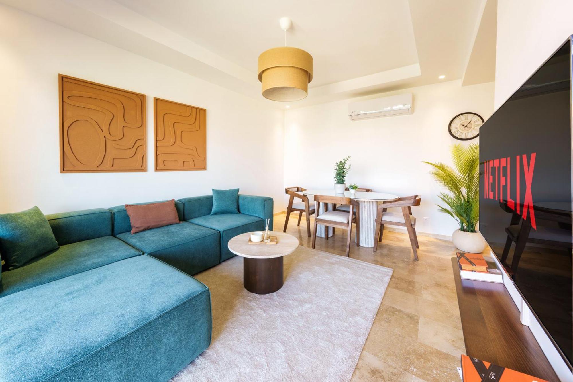 Elegance And Serenity At Noria Golf And Pool View Apartment