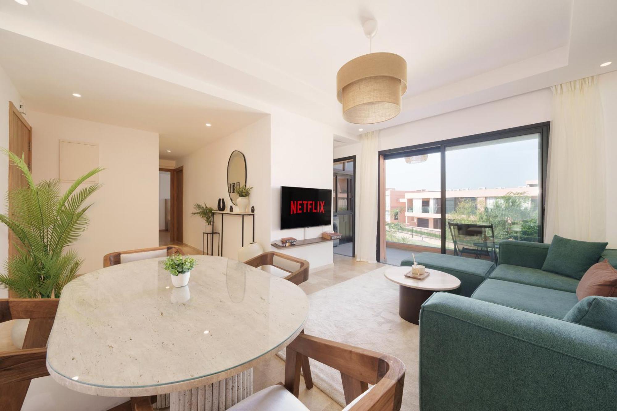 Apartment Elegance And Serenity At Noria Golf And Pool View *