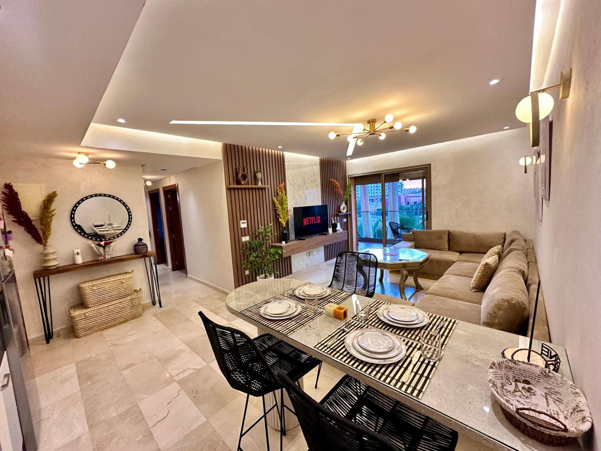 Apartment Pearl Garden 2 Luxe Cosy Moderne Marrakesh