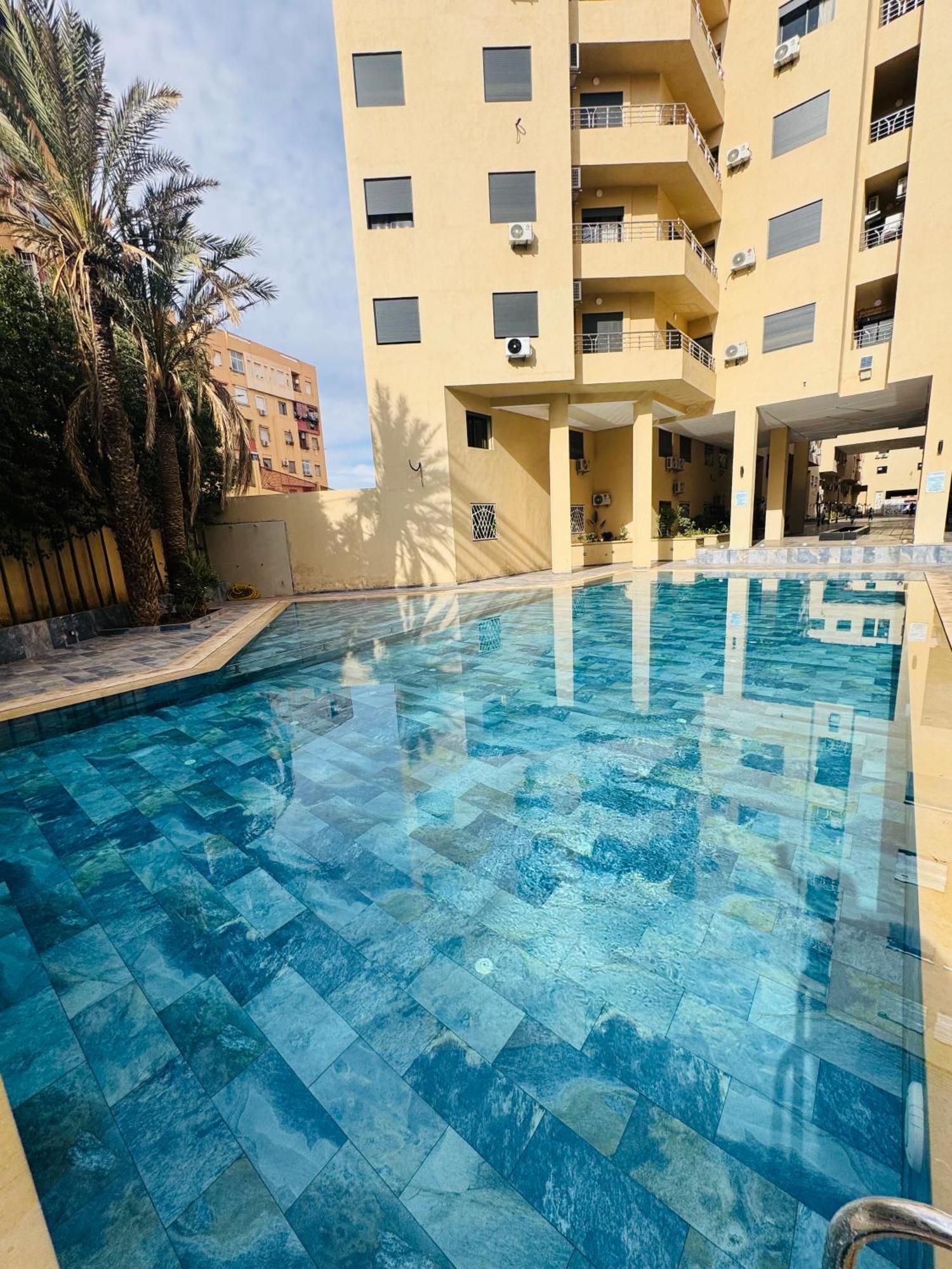 Appart Burj Malak 3Ch Confort Piscine Family Appartement