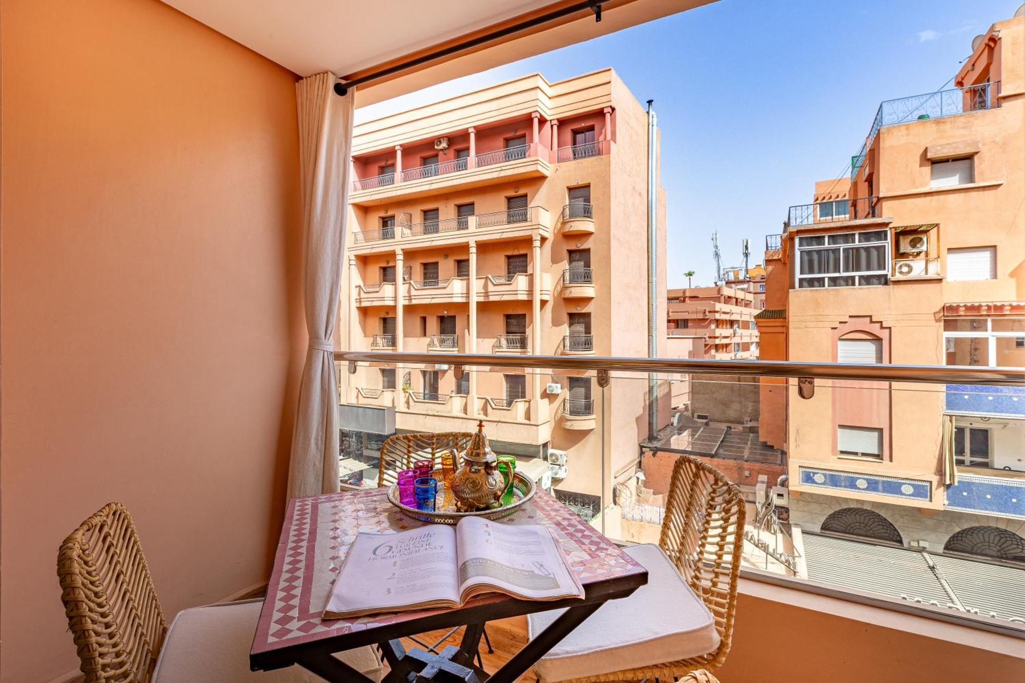 Apartamento Charm Dans Le Triangle Tourisme De Marrakech ! *