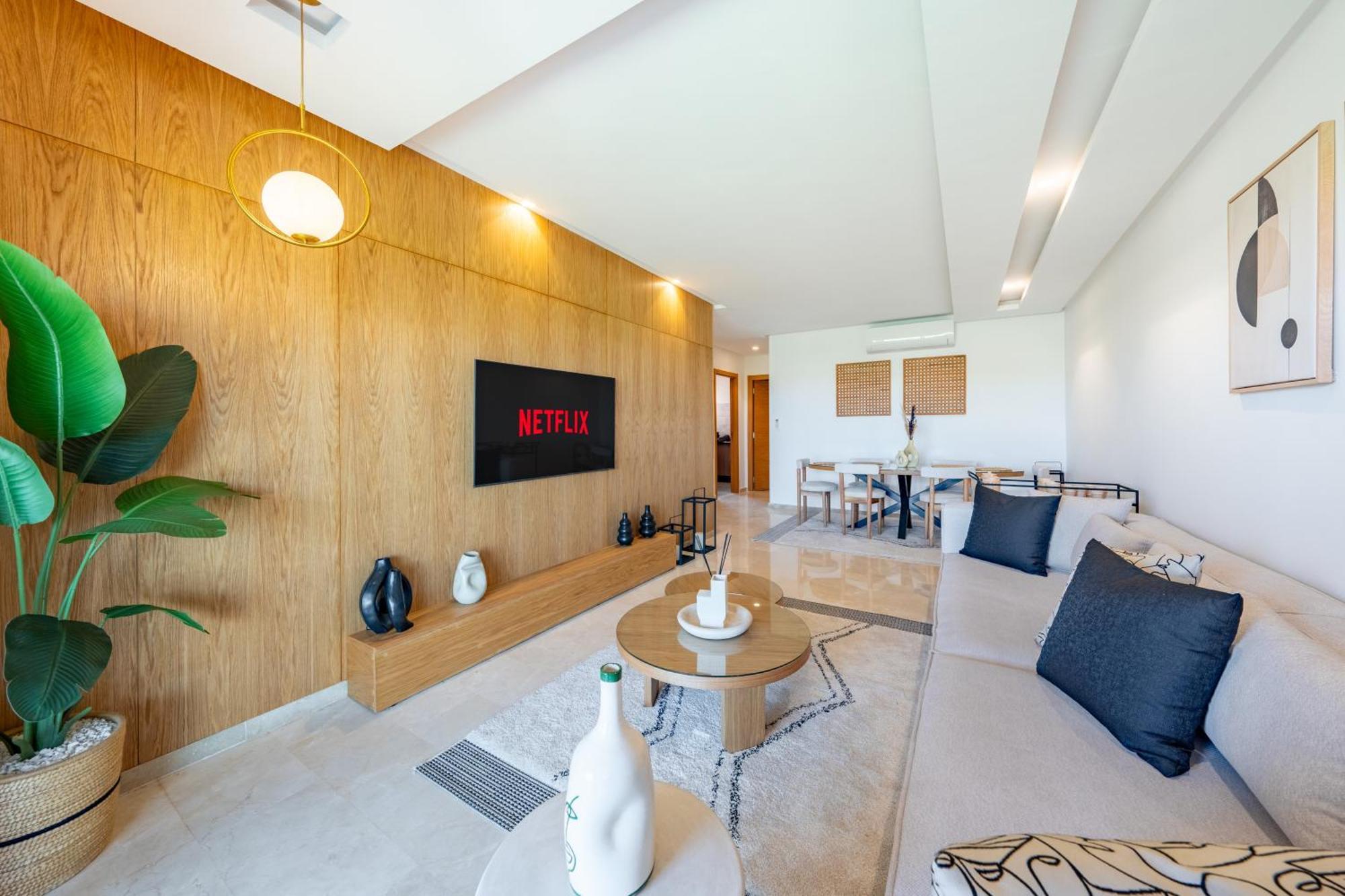 Apartment Modern Appart-golf View, Terrace & Fiber Optic