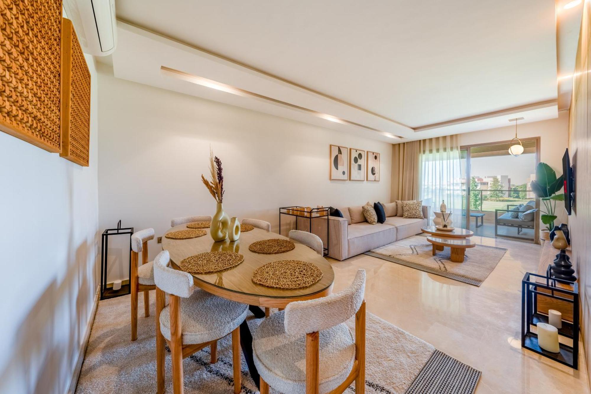 Apartment Modern Appart-golf View, Terrace & Fiber Optic *