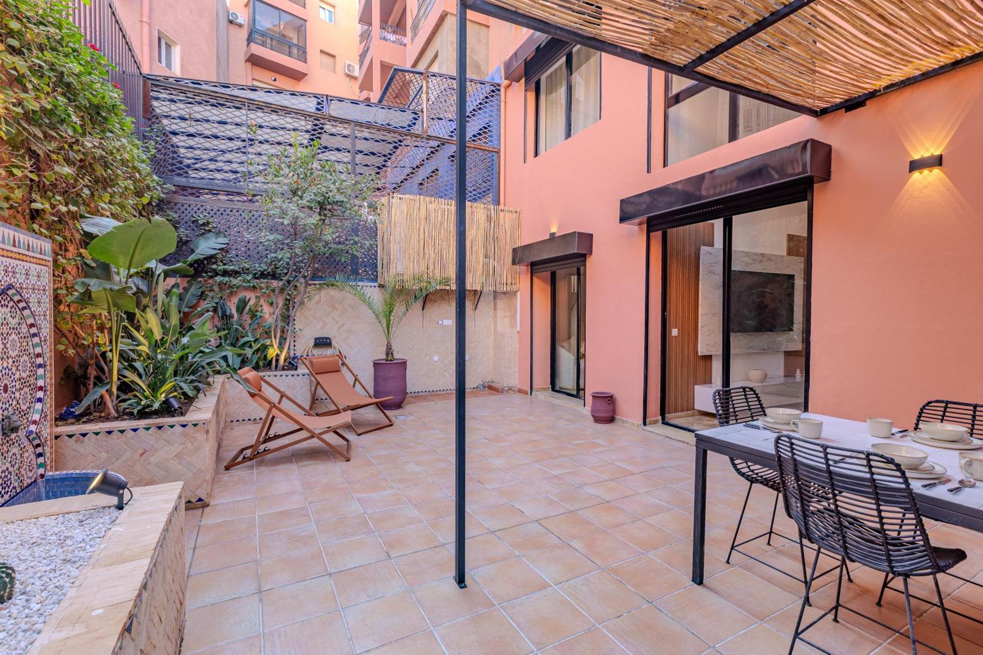 Duplex Le Majorelle, Res Devant Le Jardin, Piscine Apartamento Marrakesh