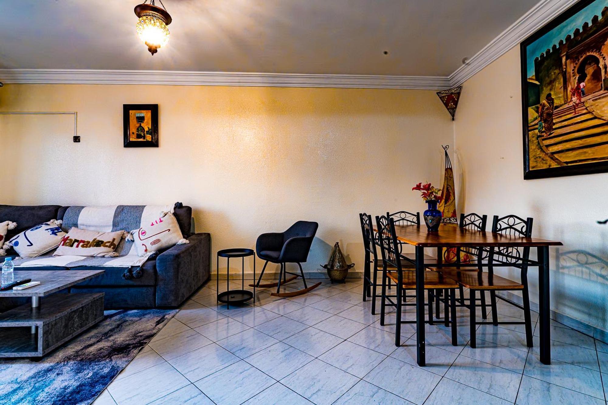 Dar Bouchra, Cozy Appartement, Centre Gueliz Marrakech Apartment *