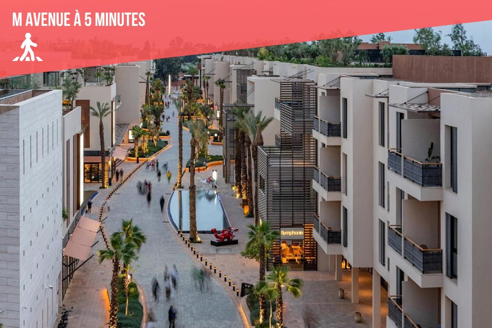 Apartment Mama Cosy - Clim, Wifi, Piscine En Centre Marrakesh
