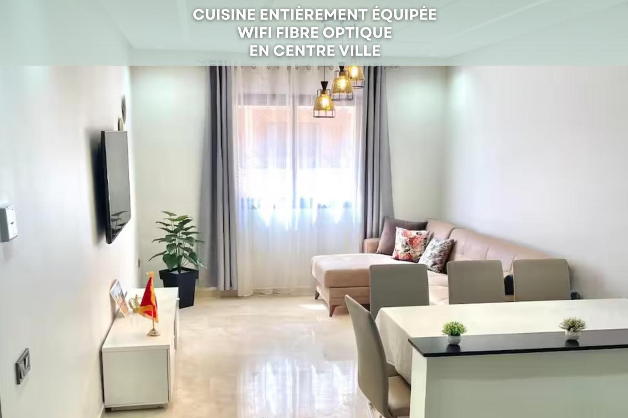 Apartment Mama Cosy - Clim, Wifi, Piscine En Centre Marrakesh
