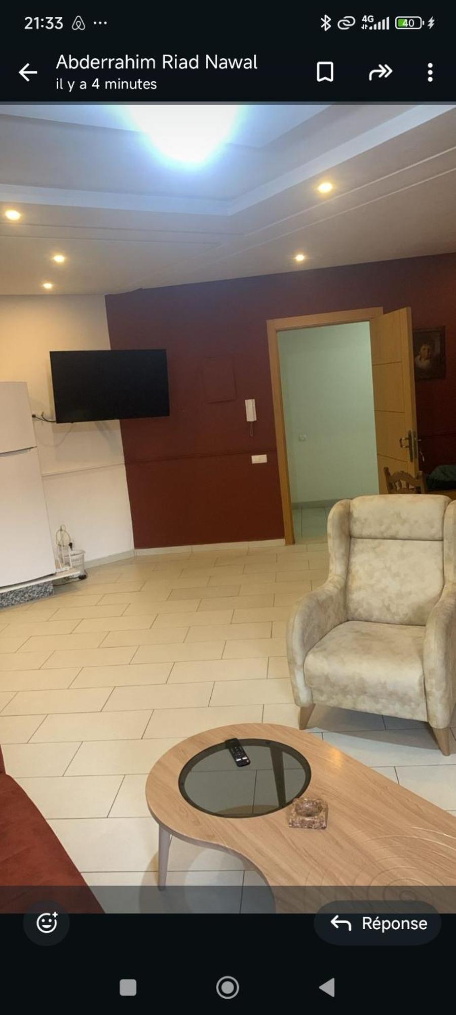 Apartment Lumineux Pour Location Journaliere *