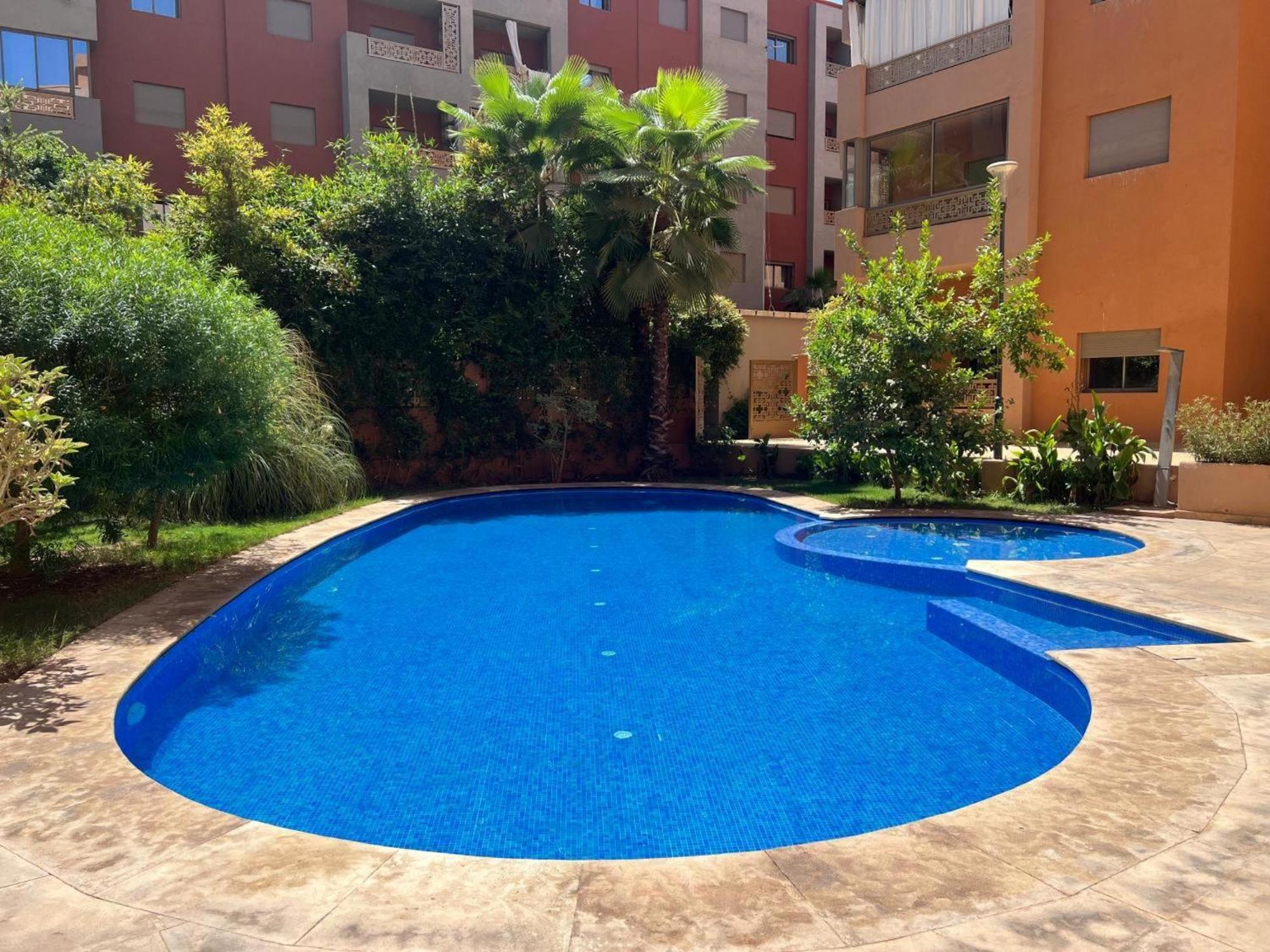Apartment Luxury In Marrakech - Pool & Fast Wi-fi