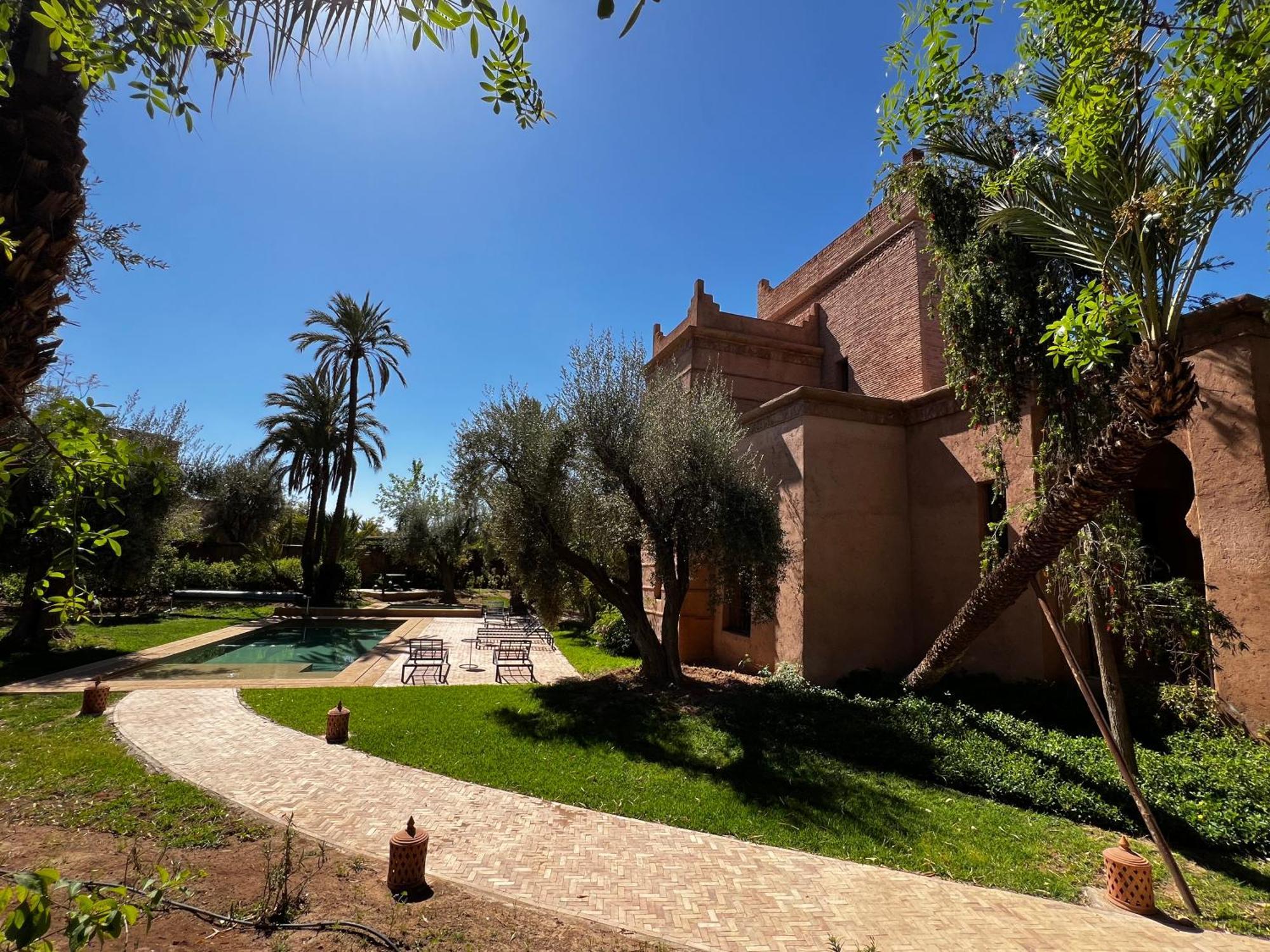 Villa Kasbah De Luxe, Piscine Et Jacuzzi Chauffes, Jardin Tropical