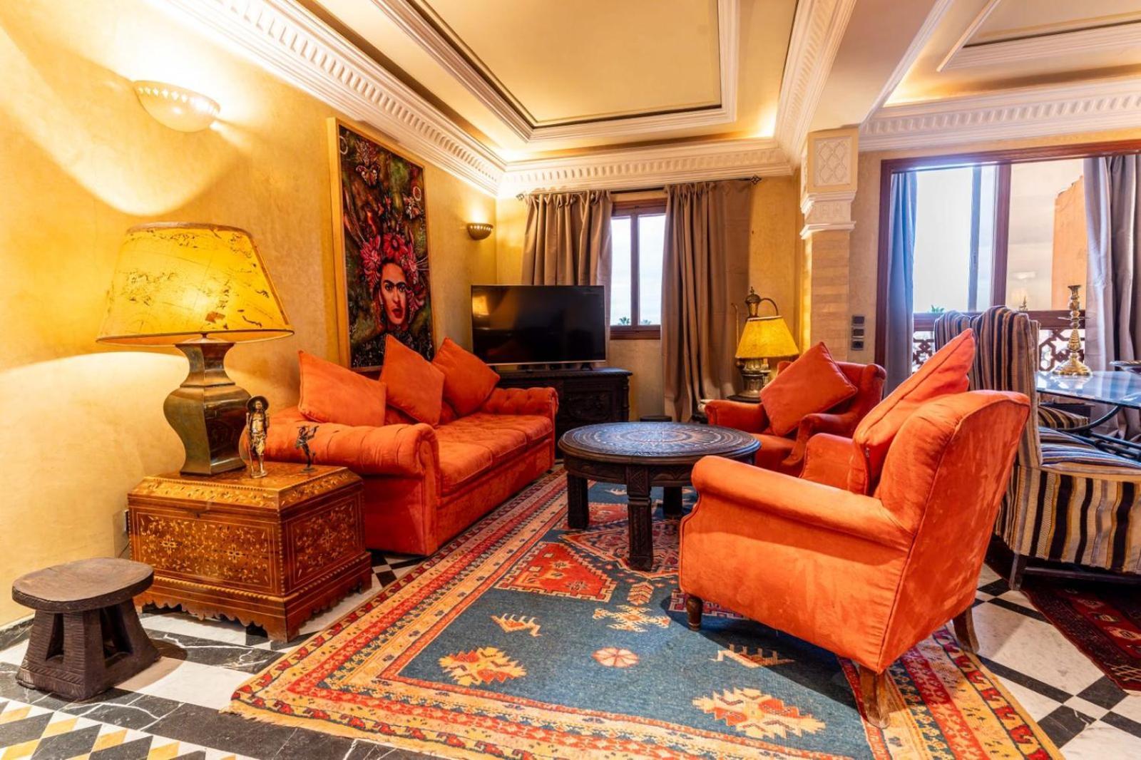 Privilege Au Coeur De Marrakech !profitez D'un Espace Elegant Equipe De Confort Apartment