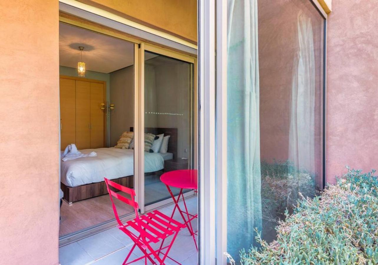 Confort Rez-de-jardin Piscine Wi-fi Terrasse Marrakesh